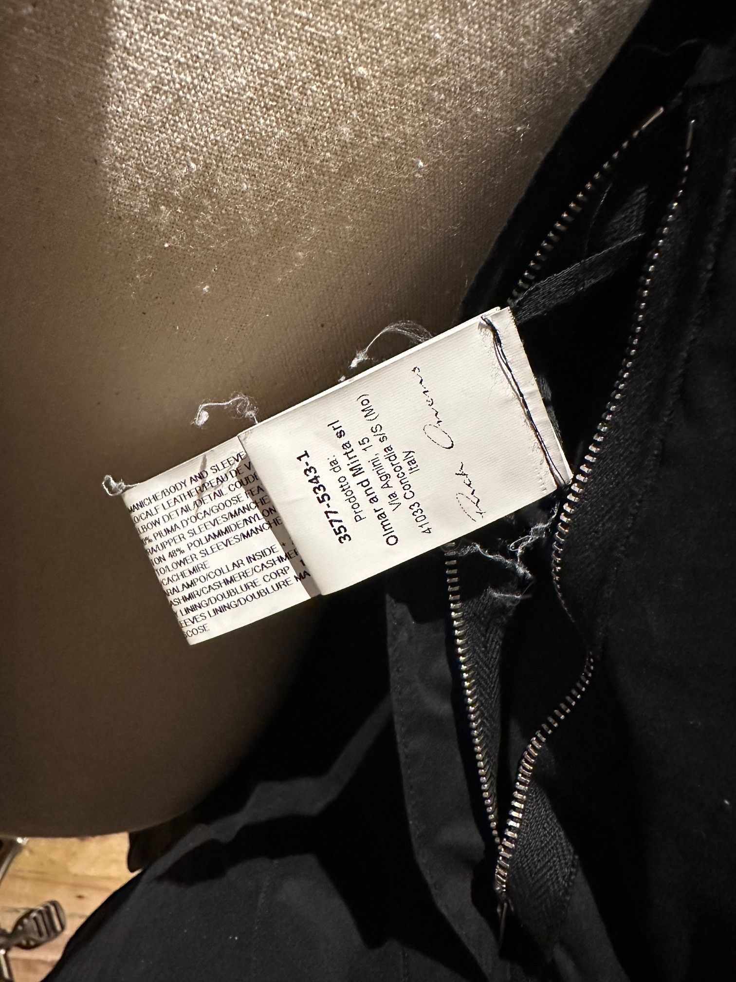 Rick Owens Rick Owens Leather Wool Jacket w/ Elbow Patches Size US M / EU 48-50 / 2 - 6 Thumbnail