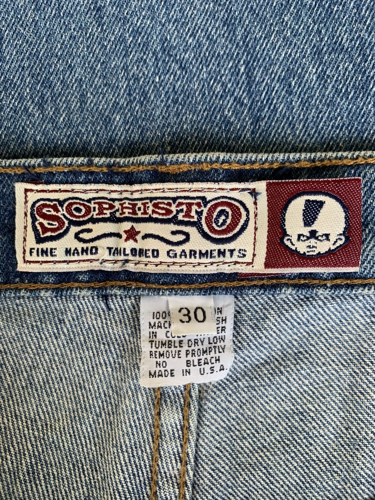 RARE 1990' Zero Sophisto Denim Jeans