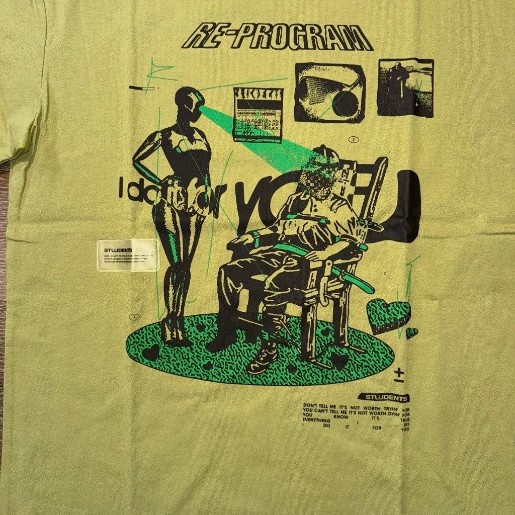 Students STUDENTS Re-Program T Shirt Kelp Size Small Size US S / EU 44-46 / 1 - 2 Thumbnail