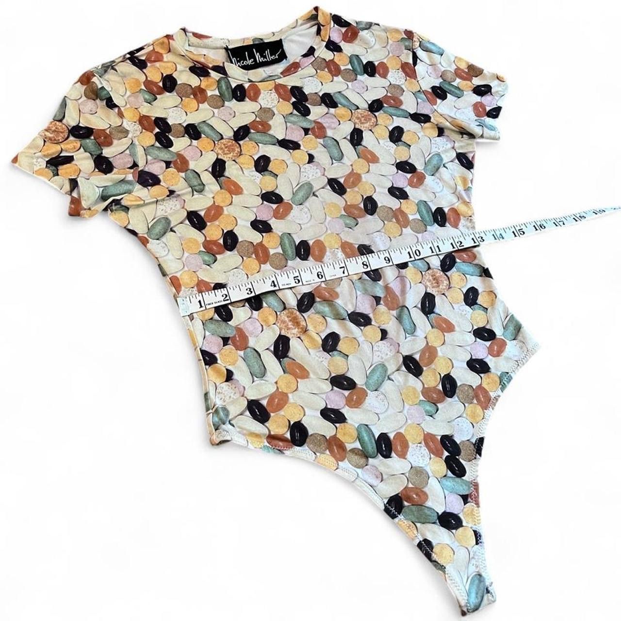 Nicole Miller NICOLE MILLER • RARE VINTAGE VITAMIN PHOTO PRINT BODYSUIT S Size S / US 4 / IT 40 - 7 Thumbnail