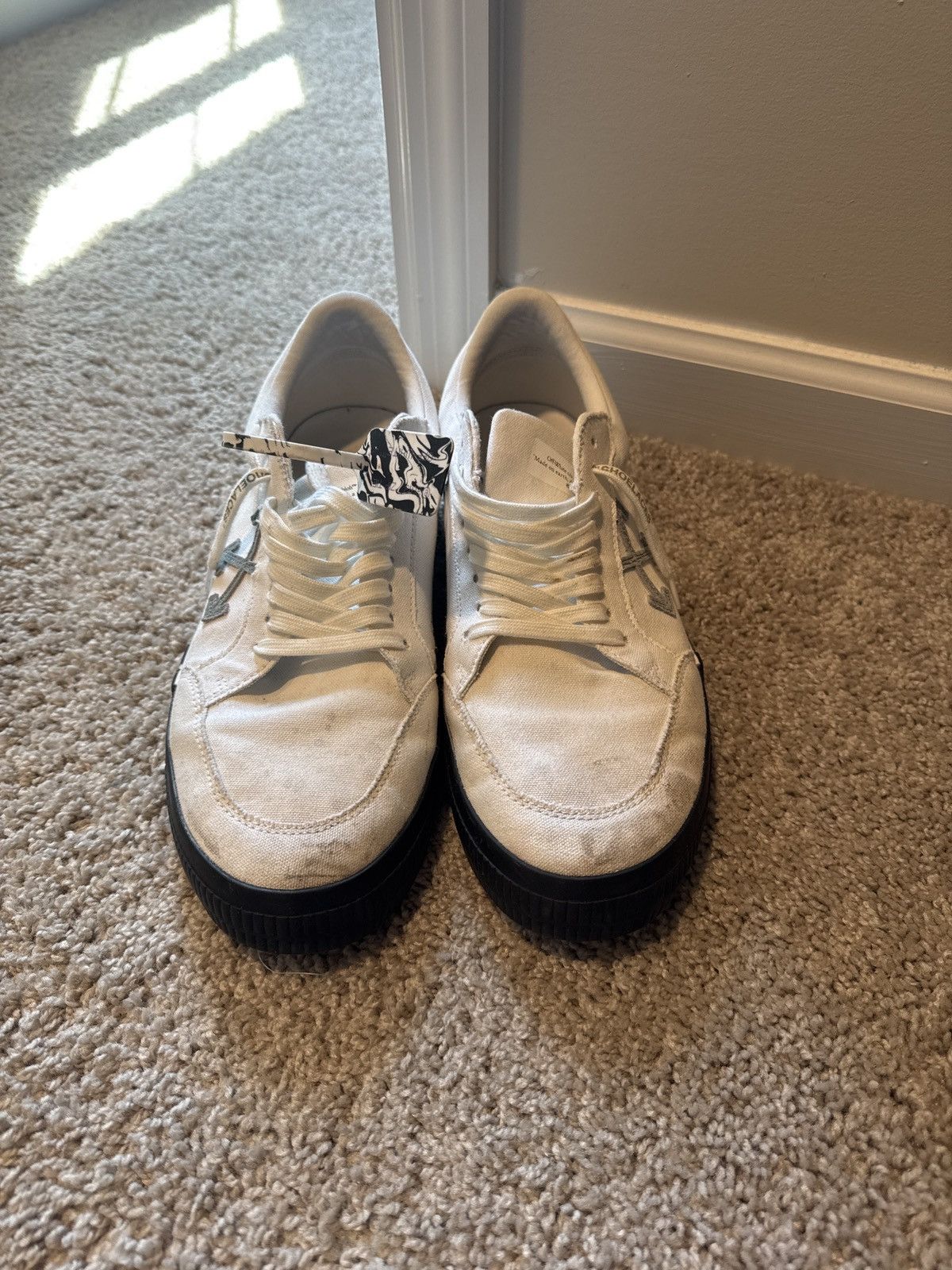 Off-White Off White Vulcanized Low Size US 12 / EU 45 - 7 Thumbnail