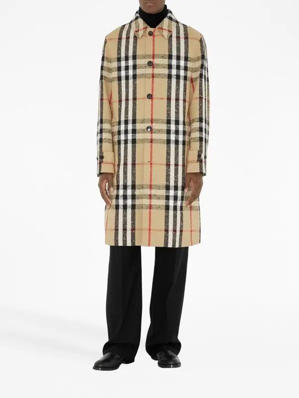 Burberry o1y0426 Overcoat in Beige Size US M / EU 48-50 / 2 - 2 Thumbnail