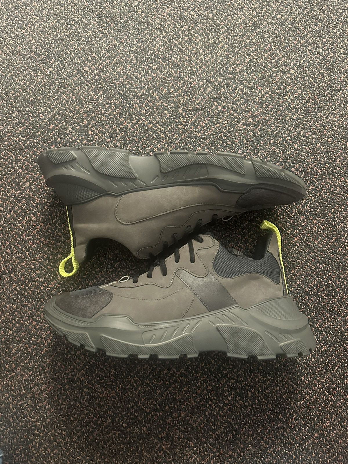 image of Men’S John Geiger 003 Lux Grey Athletic Sneaker Size 11, Men's