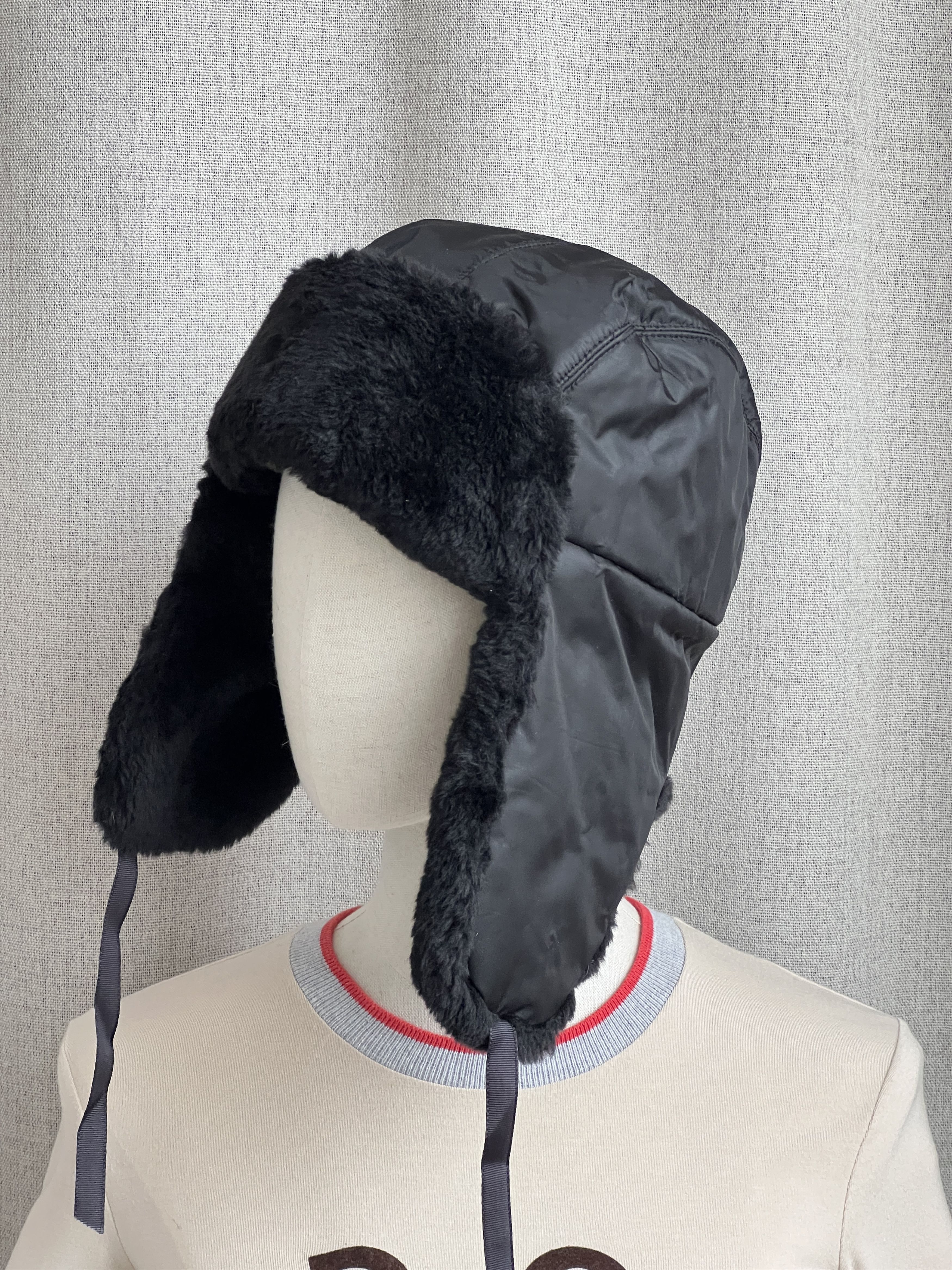 Vintage Y2K Style Faux Fur Ushanka Floppy Ears Hat Size ONE SIZE - 1 Thumbnail