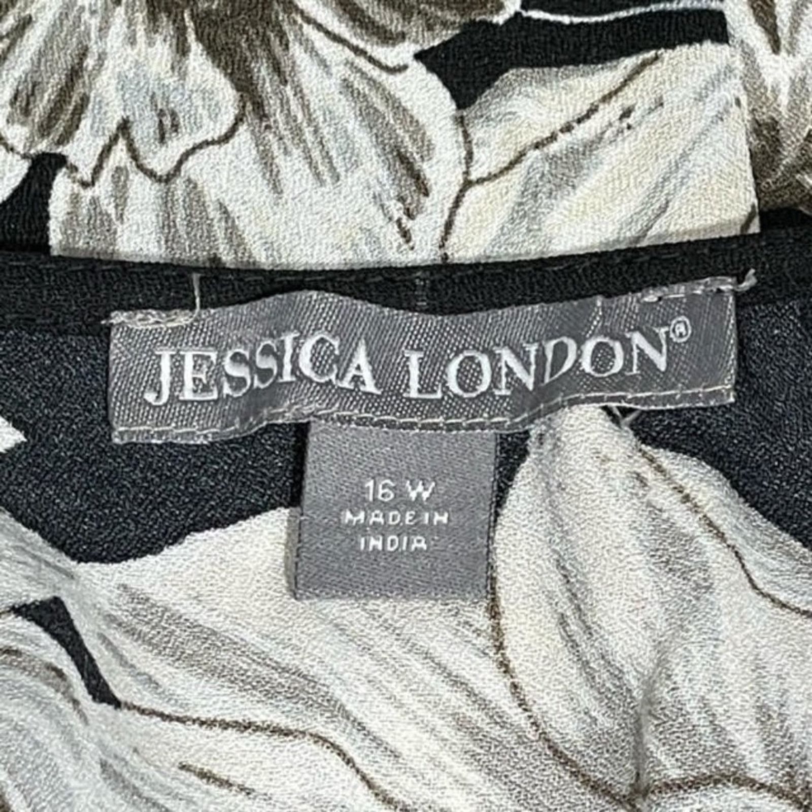 Other Jessica London Floral Wrap Dress Set 16W NWT Size XXL / US 16-18 / IT 52-54 - 9 Thumbnail