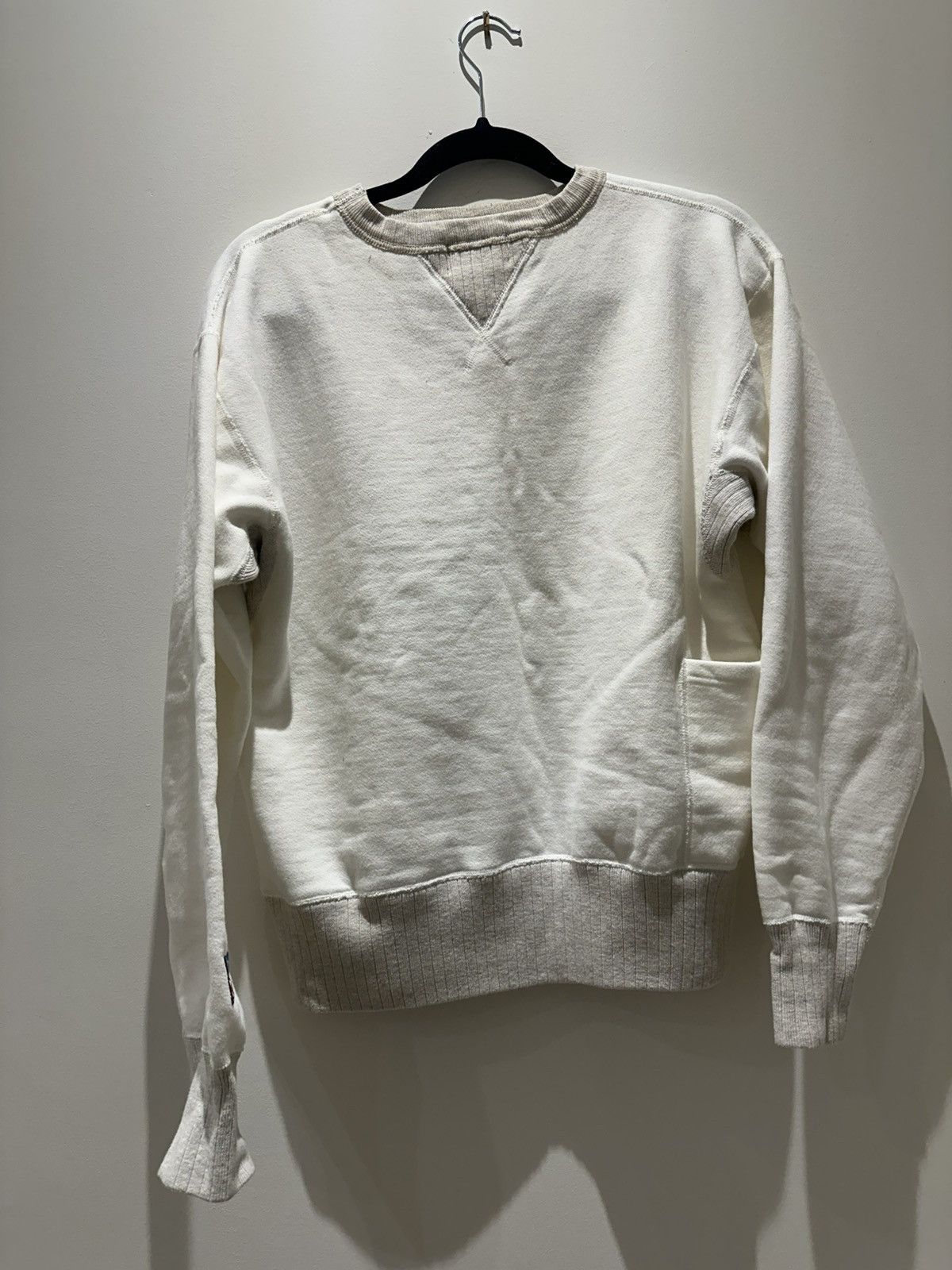 Mister Freedom Medalist Sweatshirt - White Size US M / EU 48-50 / 2 - 2 Thumbnail