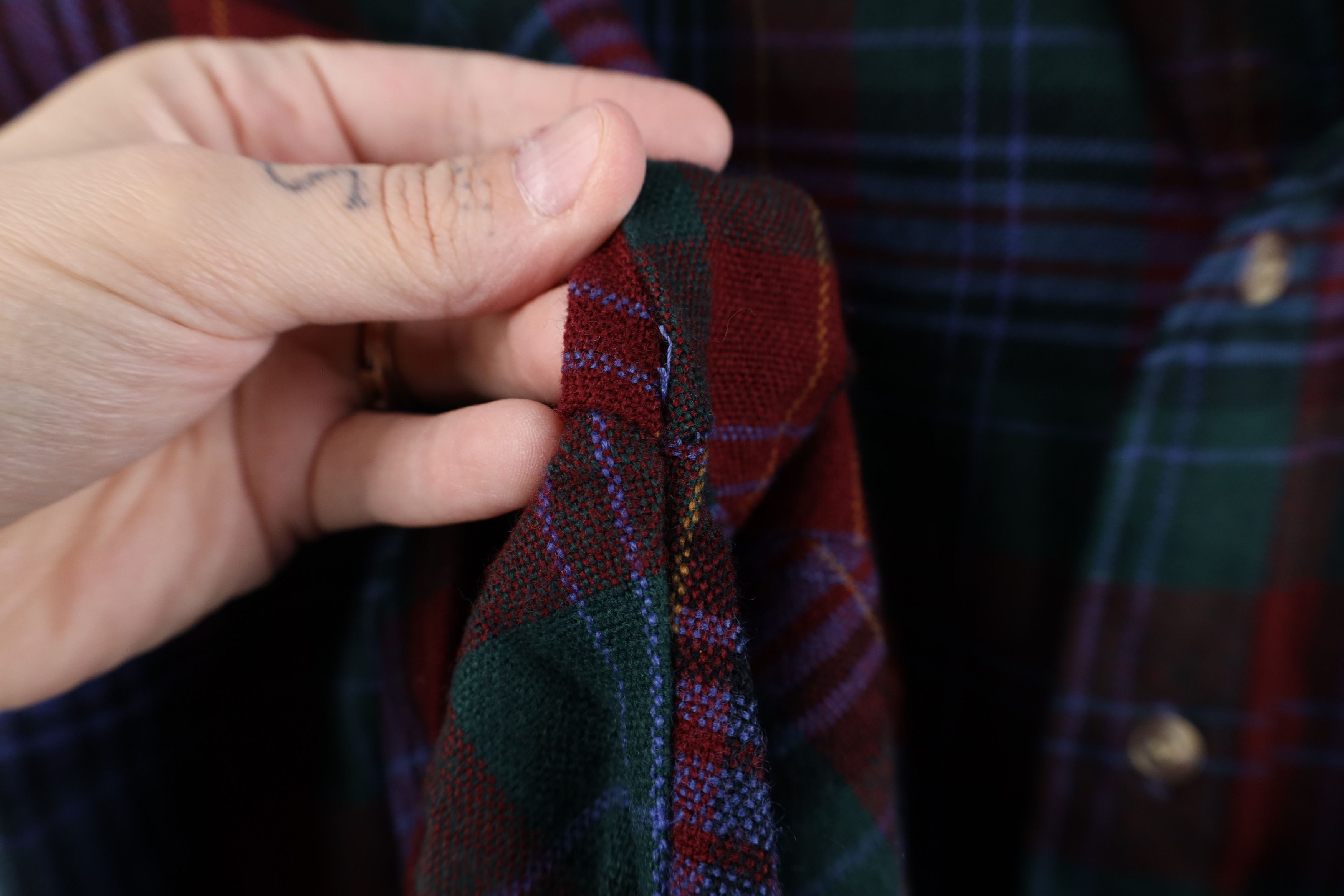 Vintage Vintage 80s 90s Streetwear Pocket Knit Collared Button Shirt Size US M / EU 48-50 / 2 - 12 Thumbnail