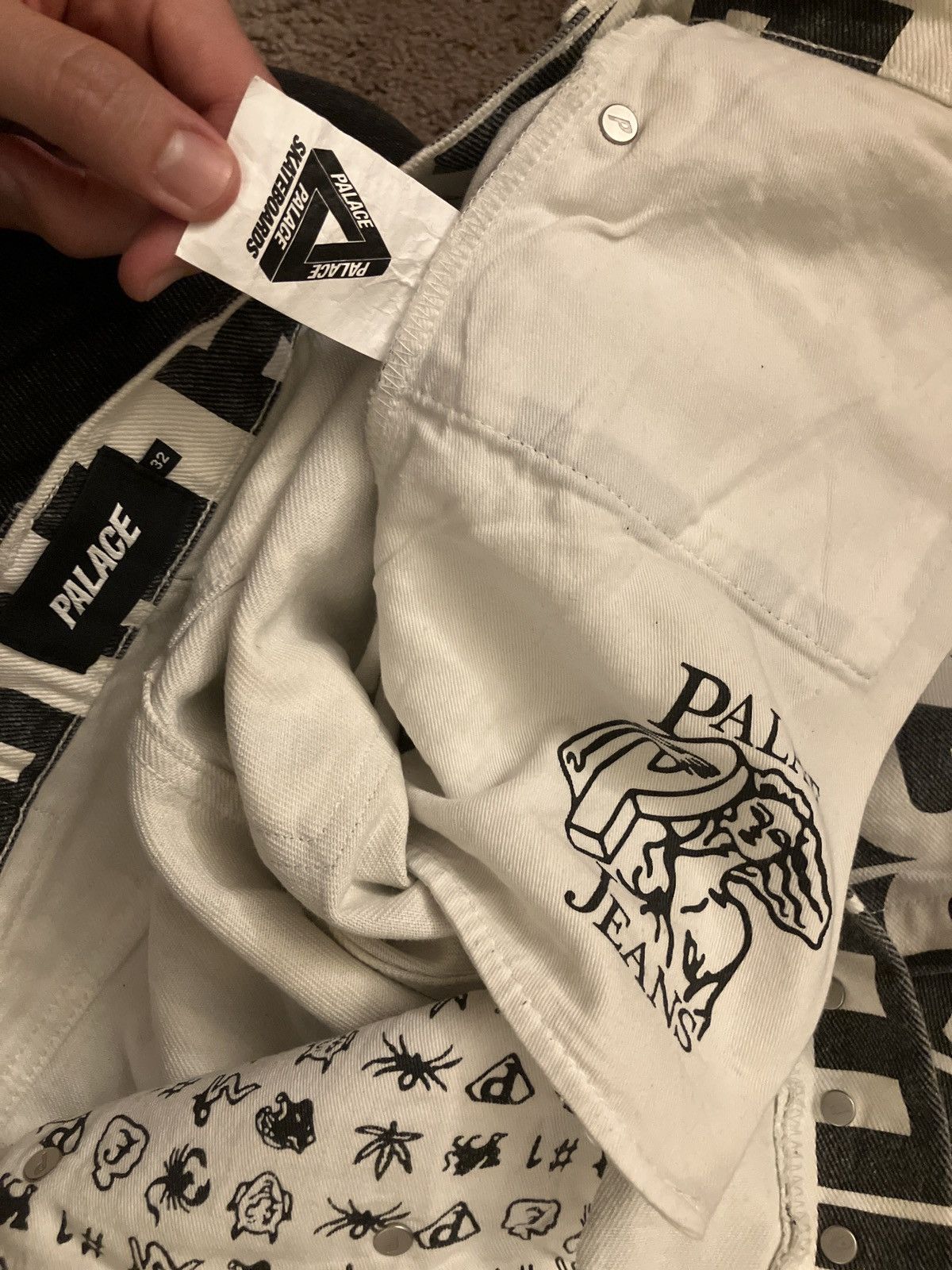 Palace Palace Repeater Donim Jeans Size US 32 / EU 48 - 6 Thumbnail