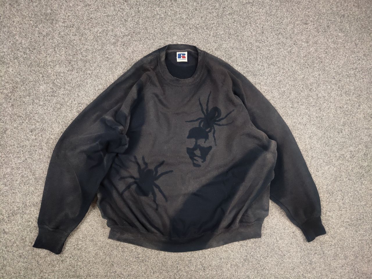 If Six Was Nine Vintage if six was nine style Faded Face logo Sweatshirt Size US L / EU 52-54 / 3 - 8 Thumbnail