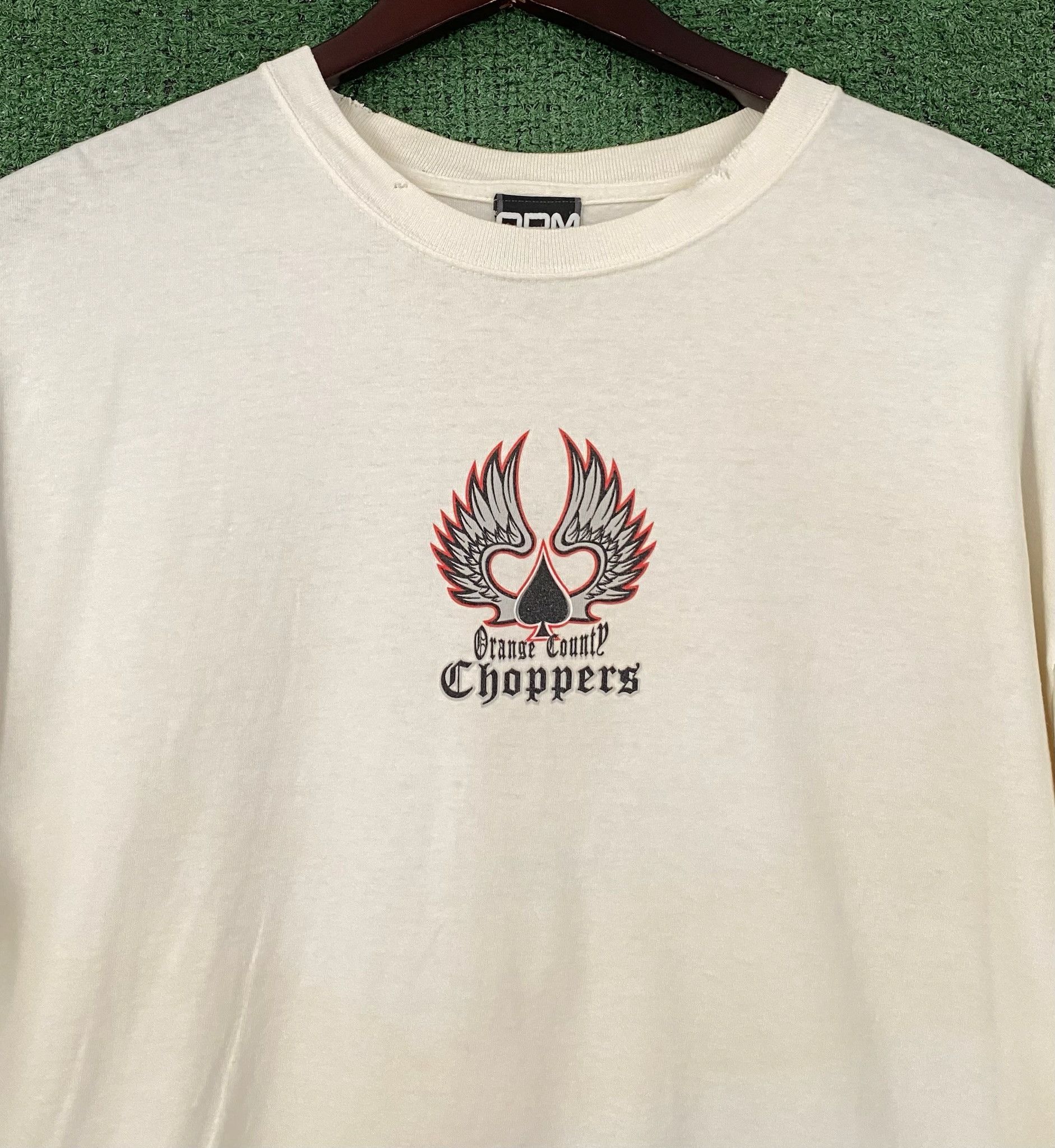 Vintage Y2K Orange County Choppers Dice Spades Distressed T-Shirt XL Size US XL / EU 56 / 4 - 2 Thumbnail