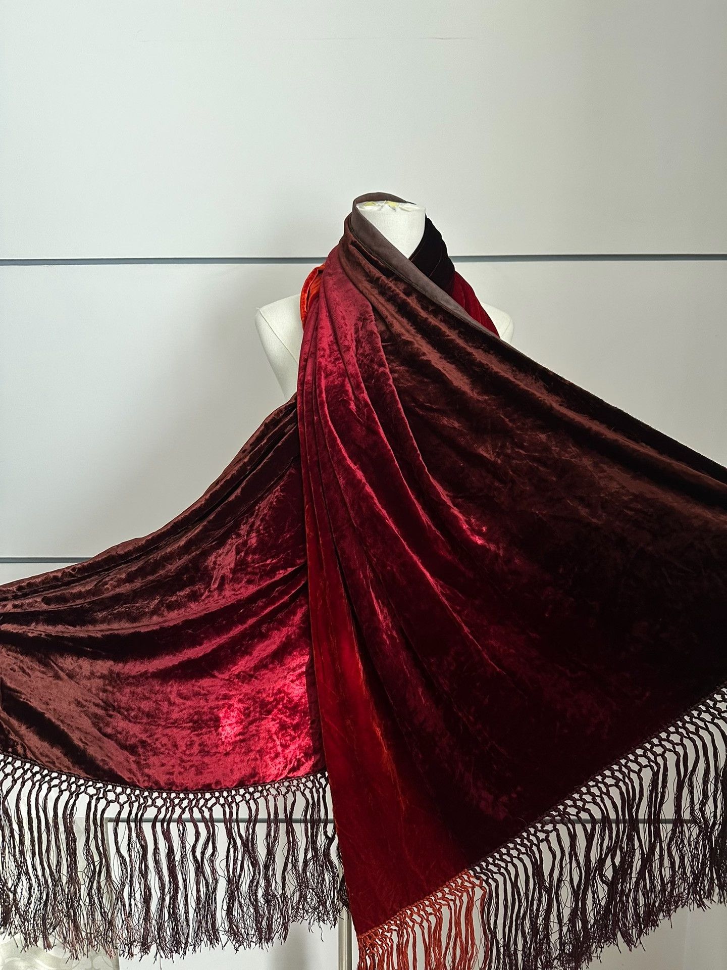 Gucci Gucci TOM FORD velvet scarf| Size ONE SIZE - 3 Thumbnail