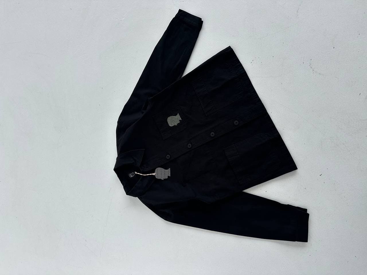 Brain Dead Brain Dead Squirrel Rhinestone Chore Coat Washed Black Size L / US 10 / IT 46 - 4 Thumbnail