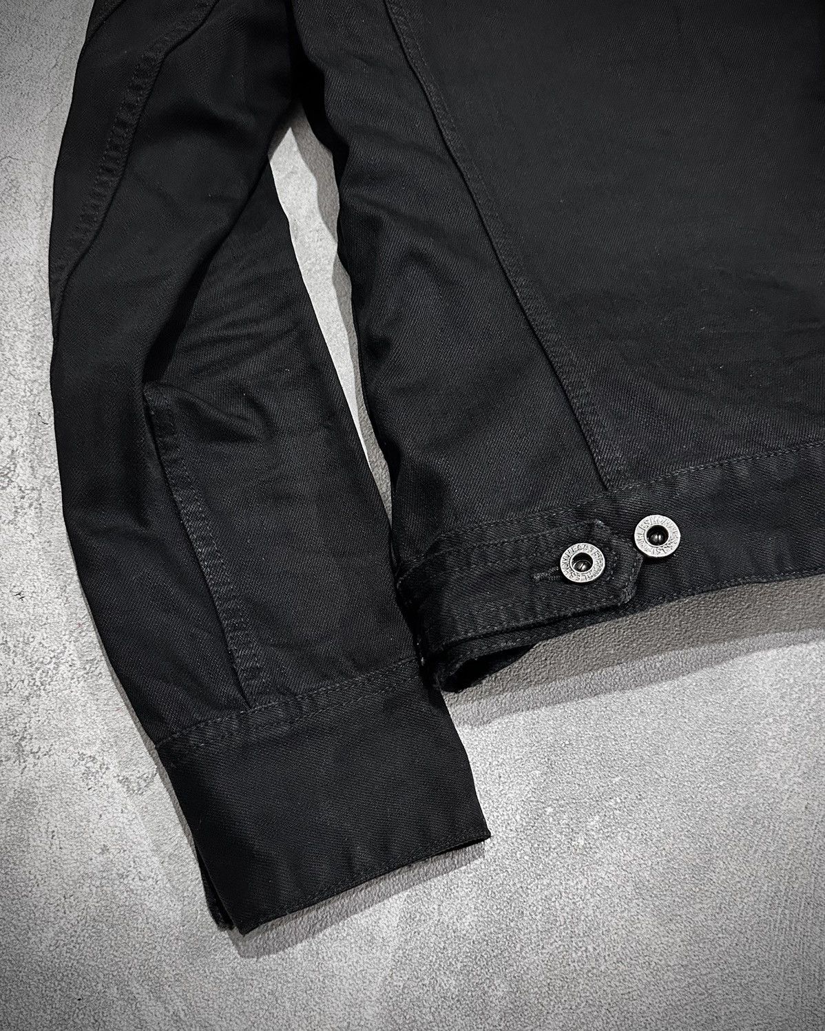 5351 POUR LES HOMMES 5351 Pour Les Hommes Fur Neck Denim Biker Jacket Kmrii Style Size US S / EU 44-46 / 1 - 9 Thumbnail