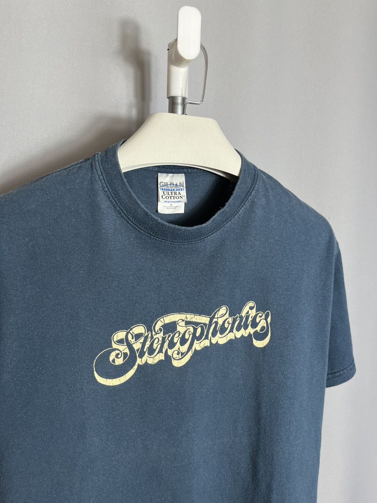 Gildan Stereophonics Concert Tour T-shirt 2003 blue vintage mens Size US M / EU 48-50 / 2 - 3 Thumbnail