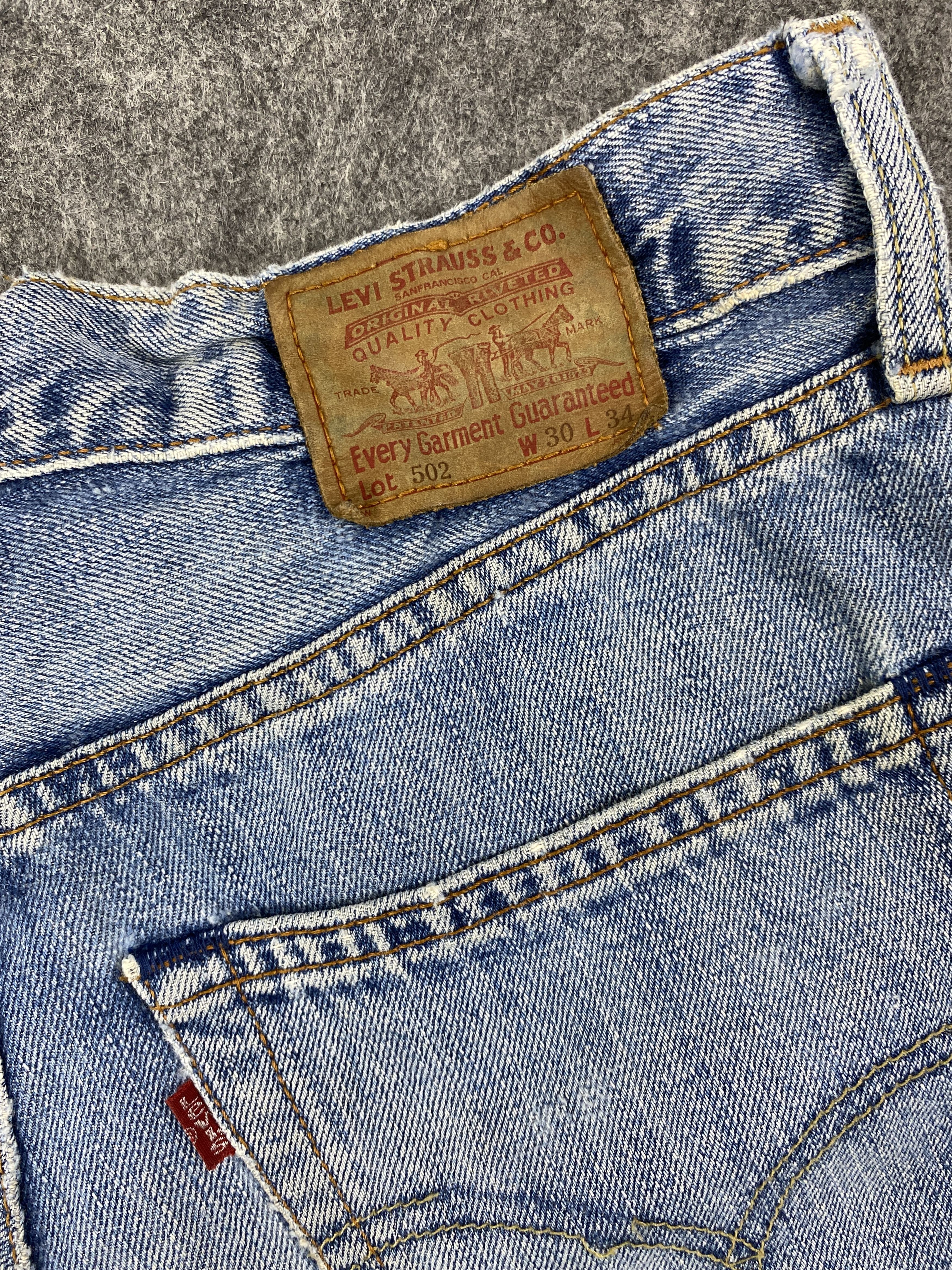 Levi's Earth Tone Vintage Levi's 504 Jeans 28x30 Denim -JN2047 Size US 28 / EU 44 - 9 Thumbnail
