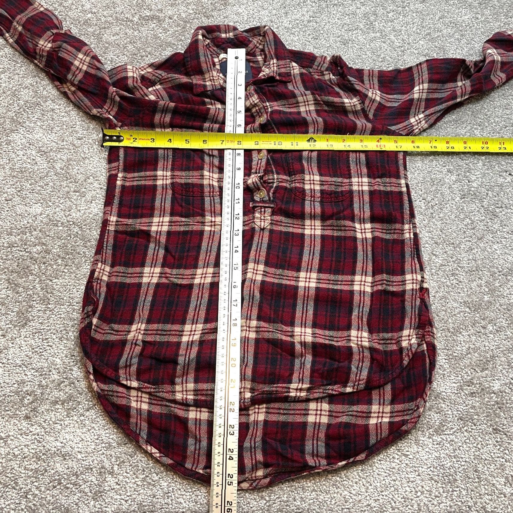 Abercrombie & Fitch VINTAGE Abercrombie & Fitch Ann-Mazingly Soft Flannel Shirt Womens Small Boyfriend Fit Size S / US 4 / IT 40 - 6 Thumbnail