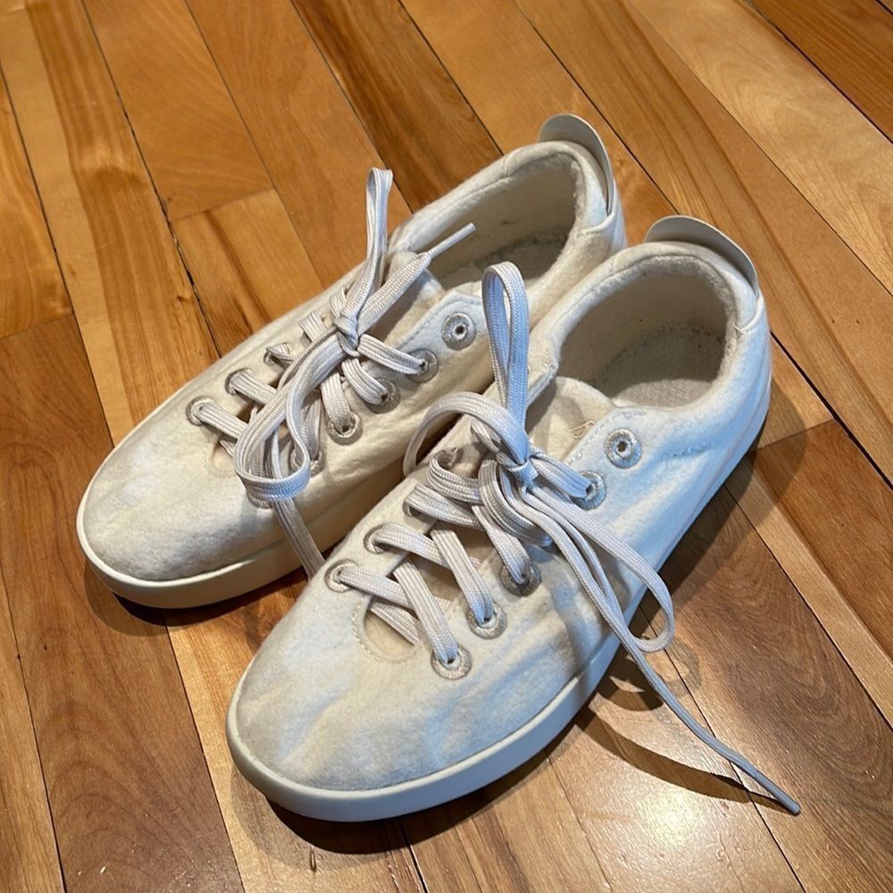 Allbirds allbirds piper ZQ merino wool off white lace up sneakers. S Size US 9 / IT 39 - 3 Thumbnail