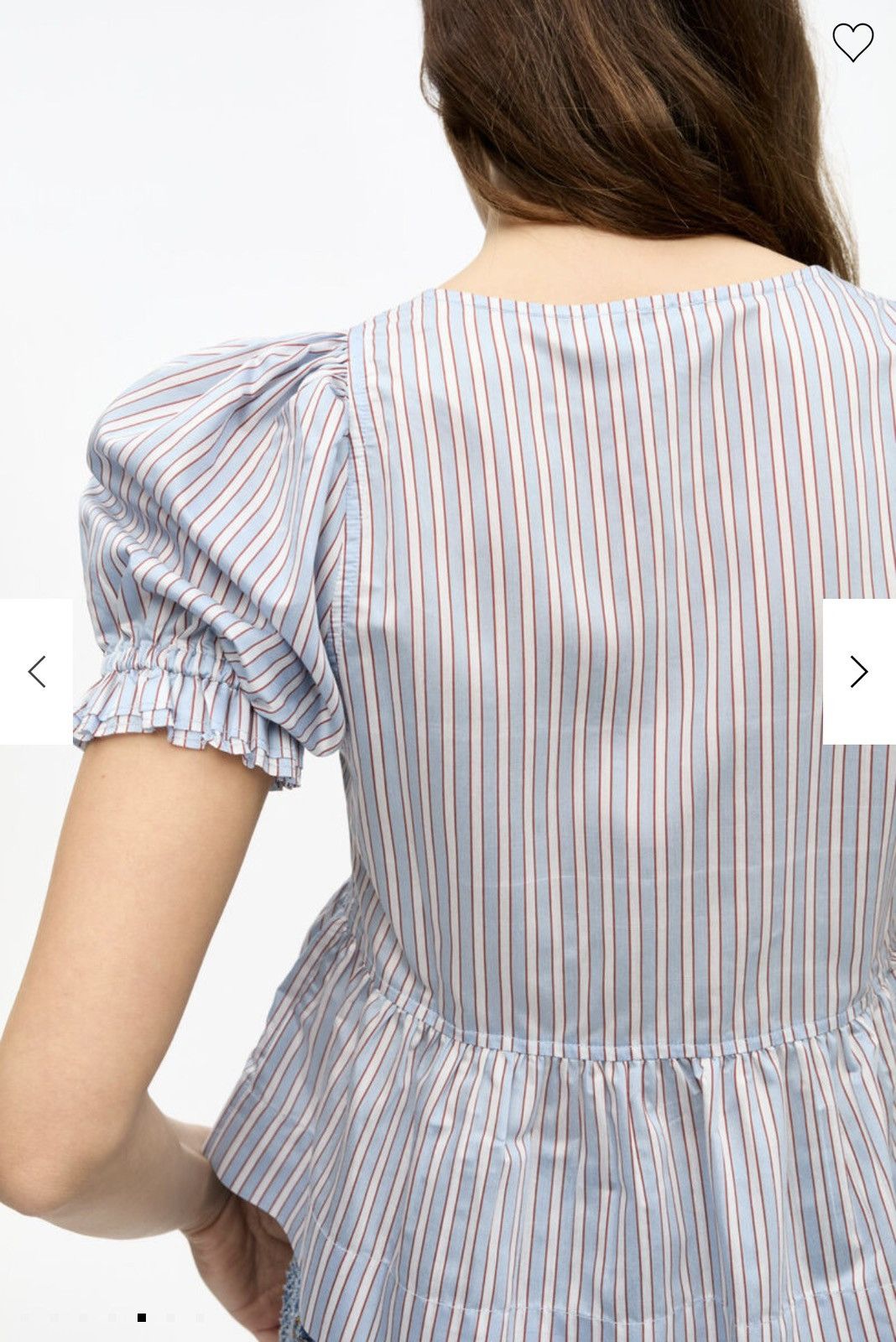 Ganni Ganni Candy Striped Blouse Size M / US 6-8 / IT 42-44 - 4 Thumbnail