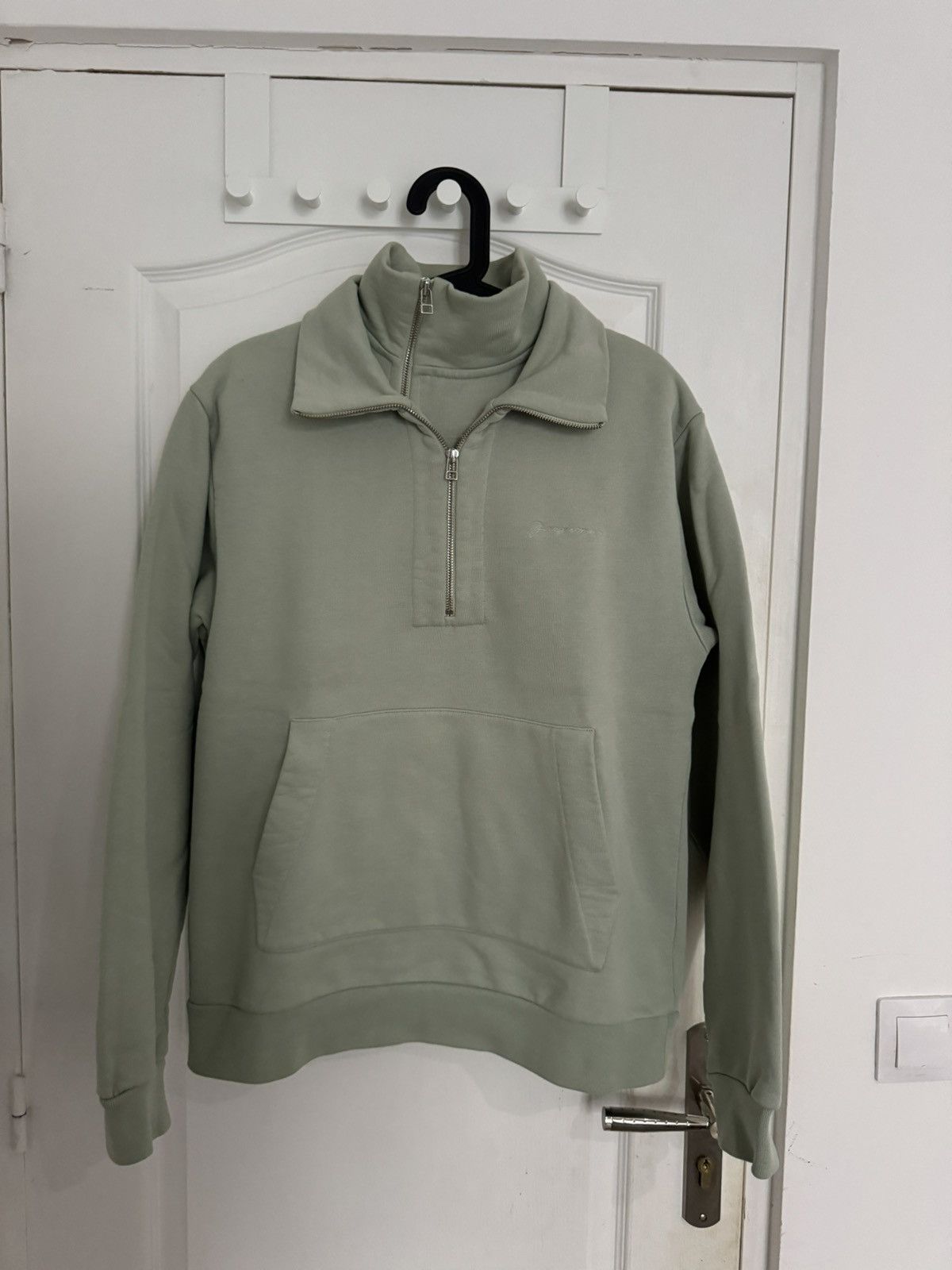 Jacquemus Light Green Double Layer Sweatshirt Size US M / EU 48-50 / 2 - 1 Thumbnail
