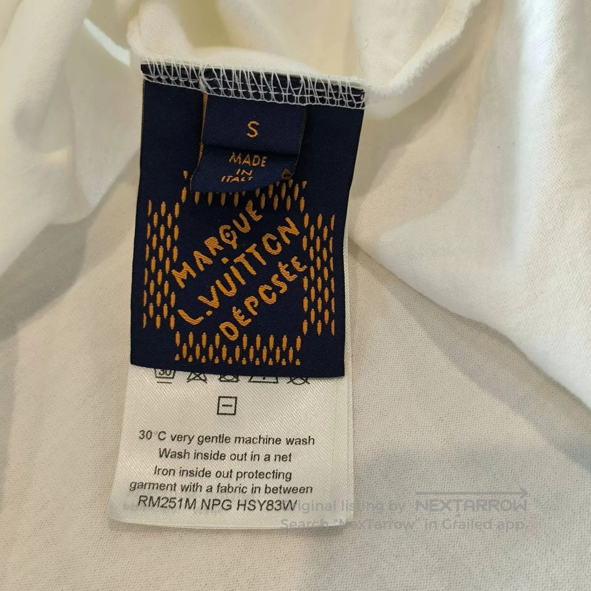 Louis Vuitton Louis Vuitton 25 Pharrell Flocked Earth Tee. Size US S / EU 44-46 / 1 - 4 Thumbnail