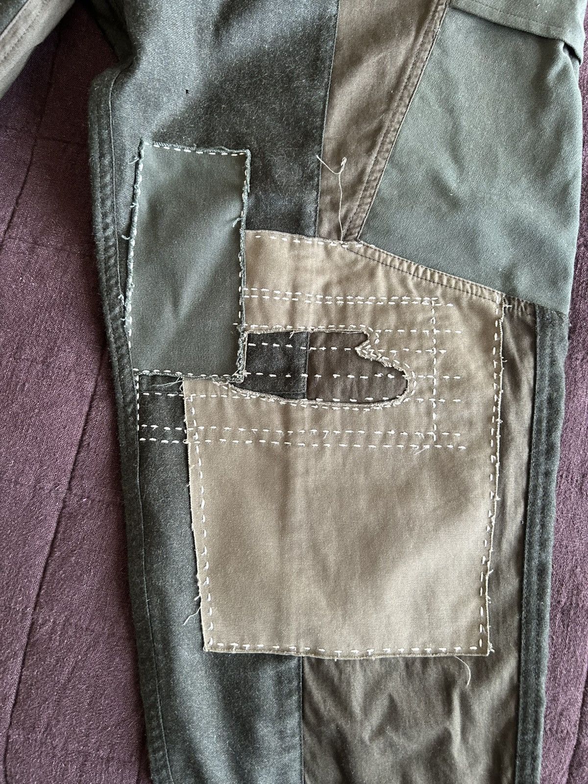 Maharishi Maharishi Boro Cargo Patchwork Pant Size US 32 / EU 48 - 6 Thumbnail