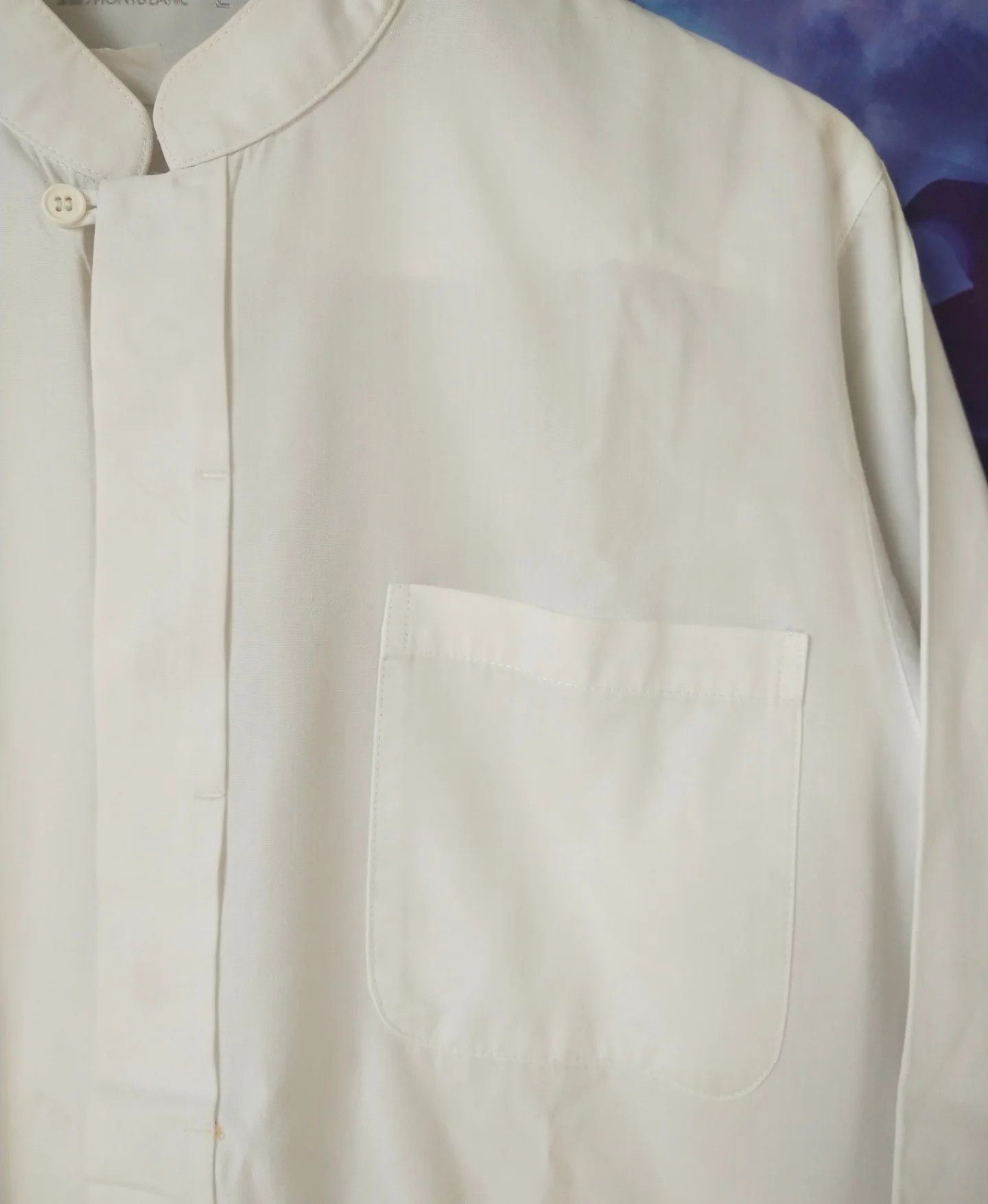 Montblanc Montblanc Basic White Longsleeve Shirt Size US L / EU 52-54 / 3 - 2 Thumbnail
