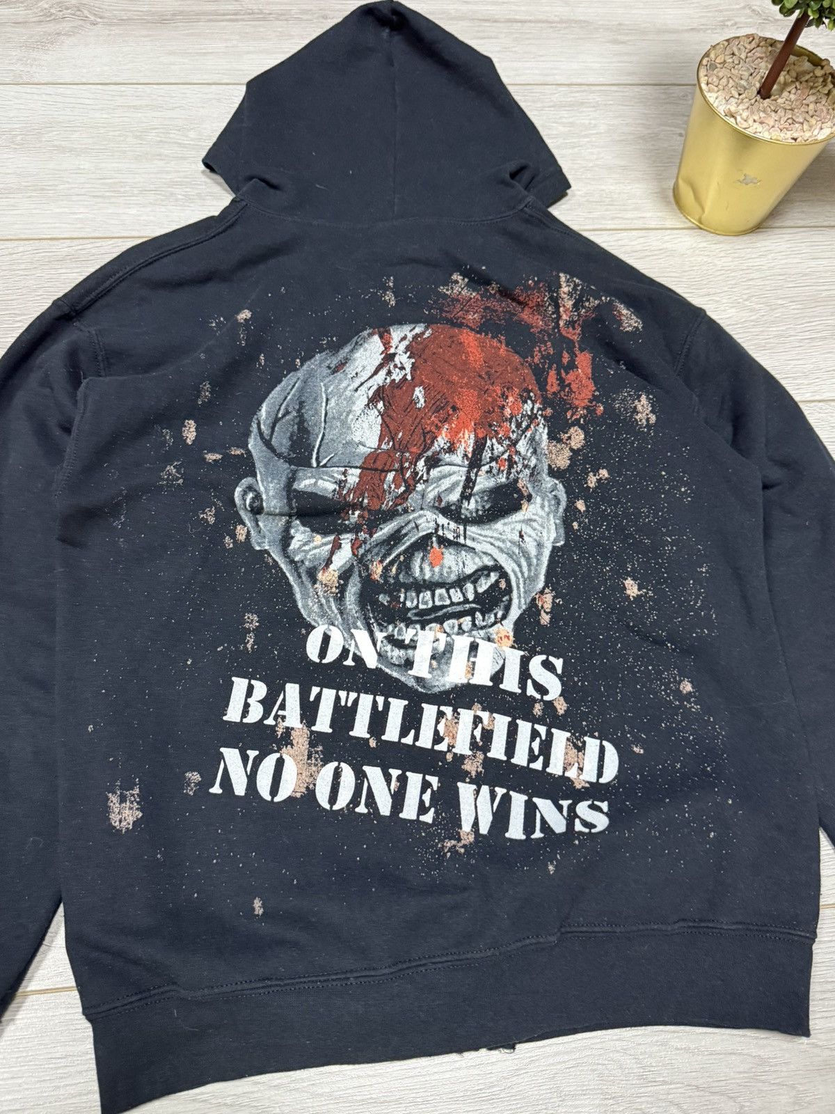 Iron Maiden Iron Maiden zip hoodie big print gildan no one wins Size US M / EU 48-50 / 2 - 4 Thumbnail