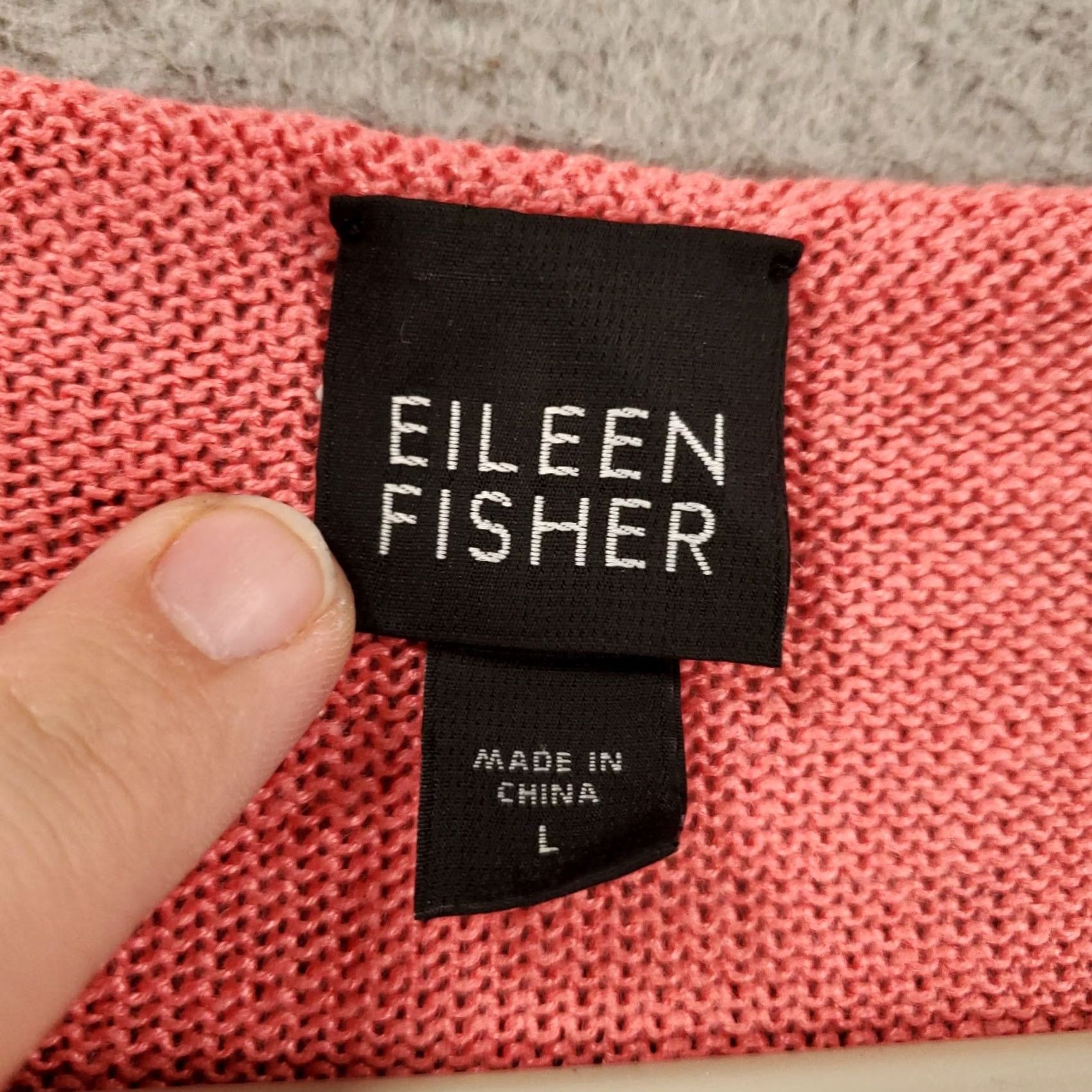 Eileen Fisher VINTAGE is excluded by data (no). Size L / US 10 / IT 46 - 5 Thumbnail