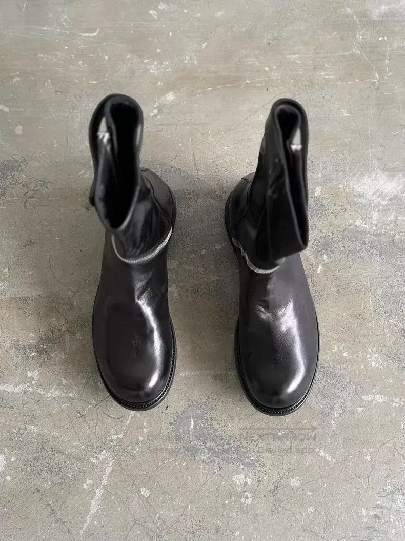 Rick Owens Rick Owens Spiral zipper military boots| Size US 5.5 / IT 35.5 - 3 Thumbnail