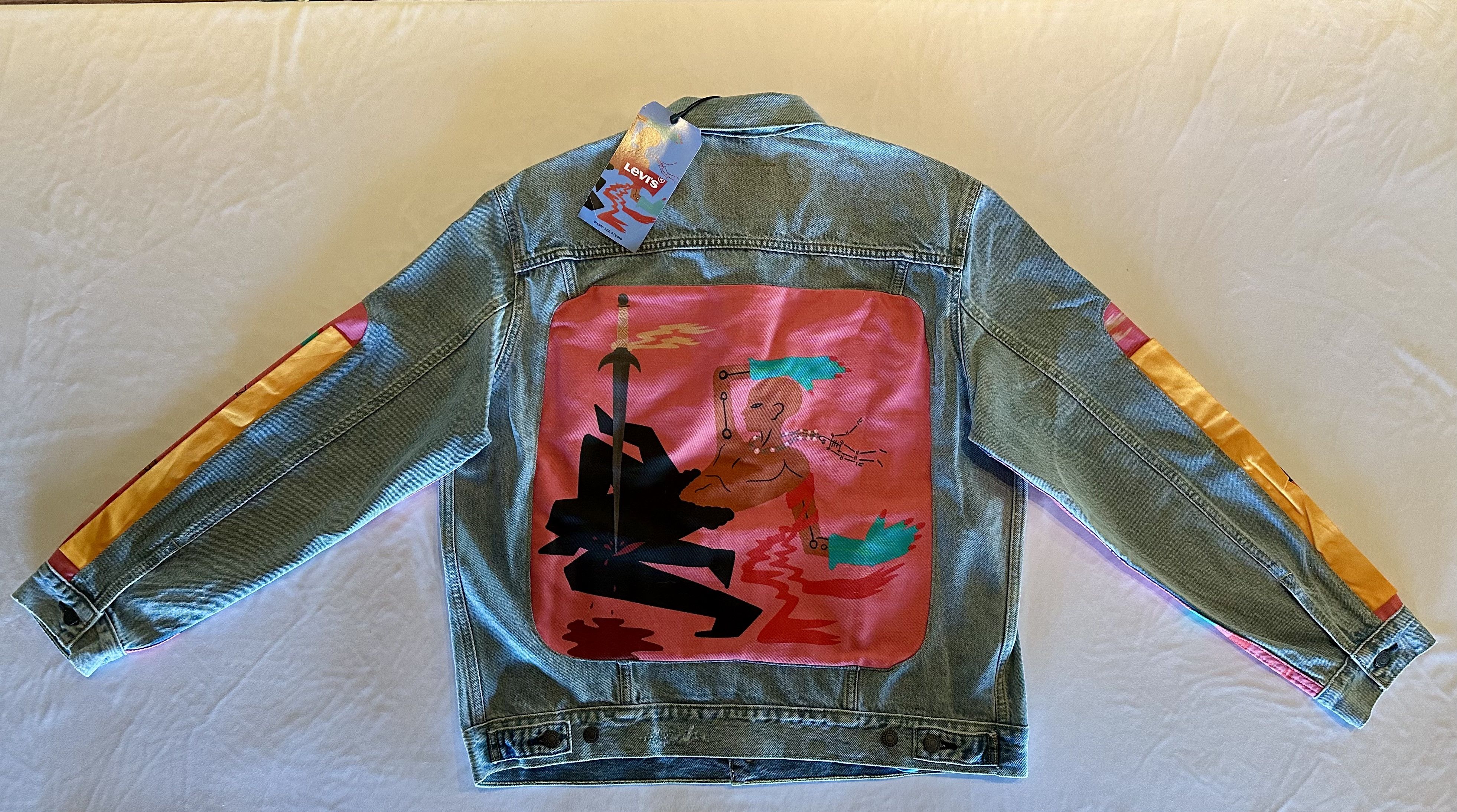 Levi's Levi's x Gianni Lee Trucker Jacket Size L / US 10 / IT 46 - 3 Thumbnail