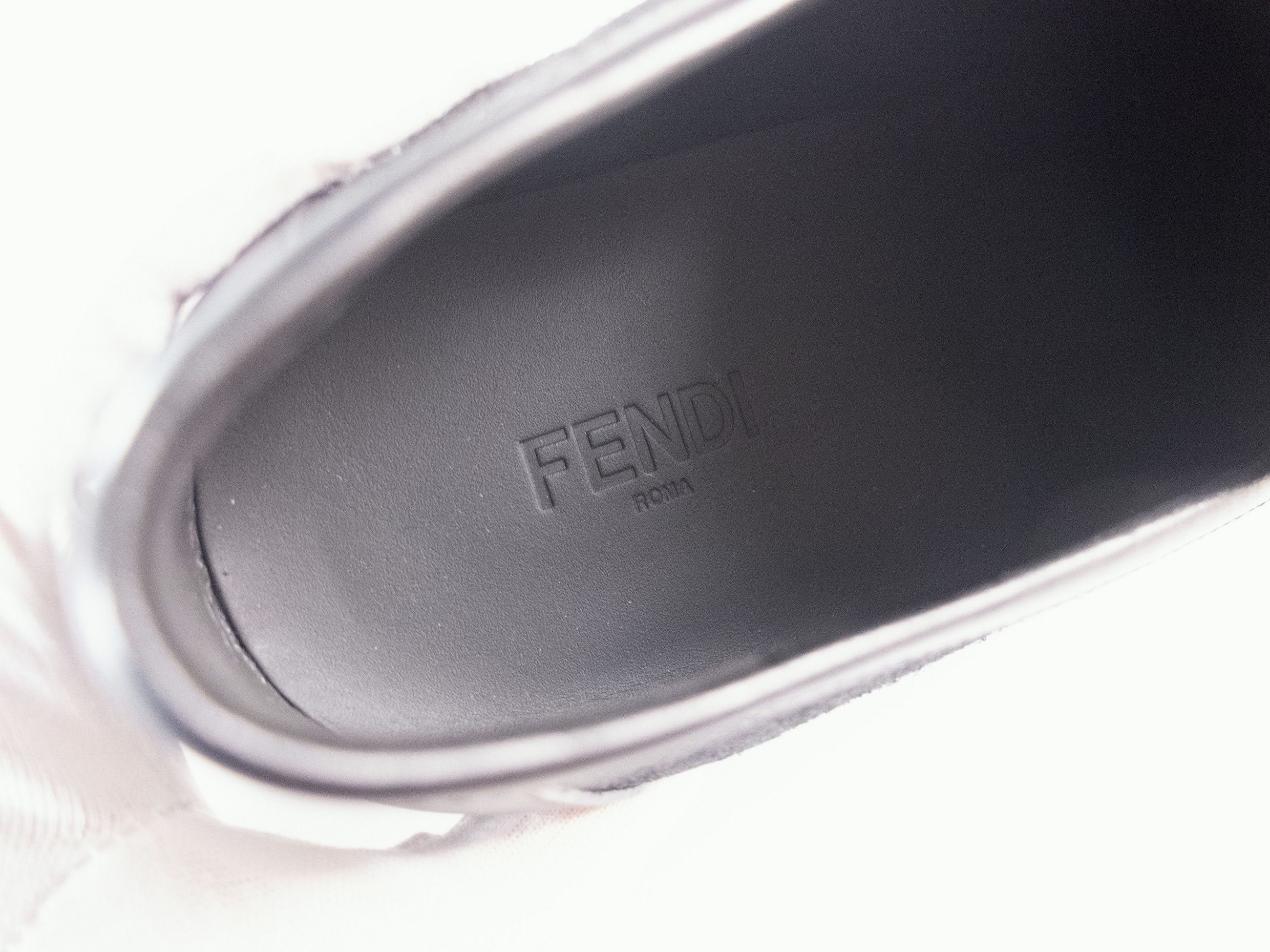 Fendi FENDI O'Clock brown FF monogram loafers with logo plaque Size US 9 / EU 42 - 8 Thumbnail