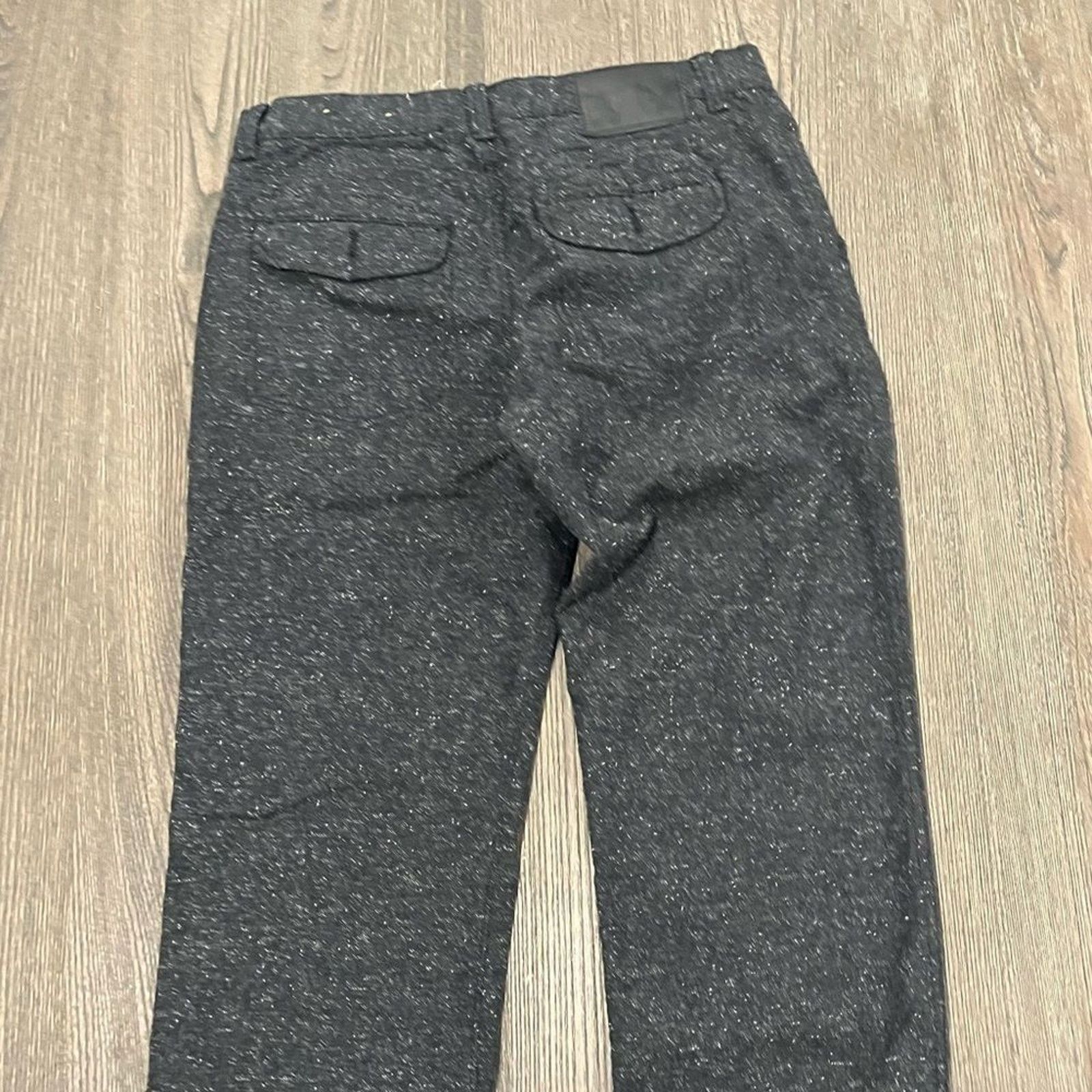 American Eagle Outfitters American Eagle Gray Tweed Cotton Trouser Pants Size 30/34 Size US 30 / EU 46 - 9 Thumbnail