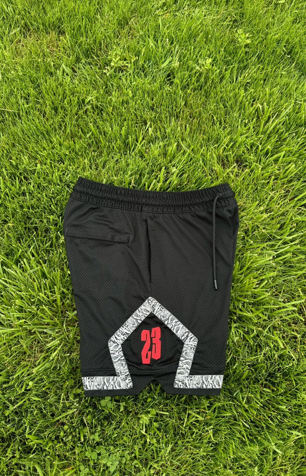 Awake NY × Black Diamond × Nike Jordan x Awake NY Diamond Short FW24 Size US 31 - 3 Thumbnail