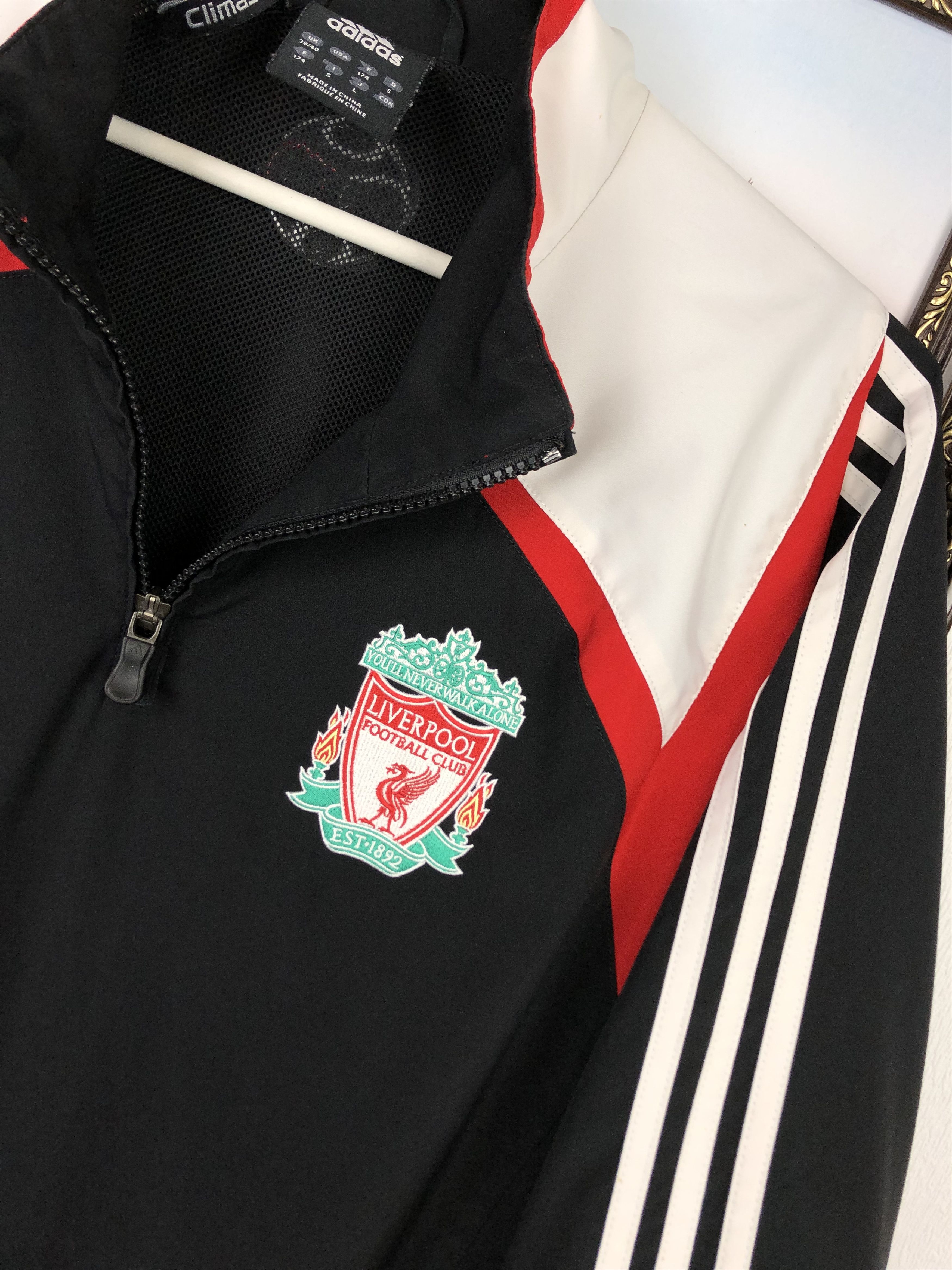 Adidas Vintage Adidas Liverpool Football Jacket Soccer Track Top Size US M / EU 48-50 / 2 - 3 Thumbnail