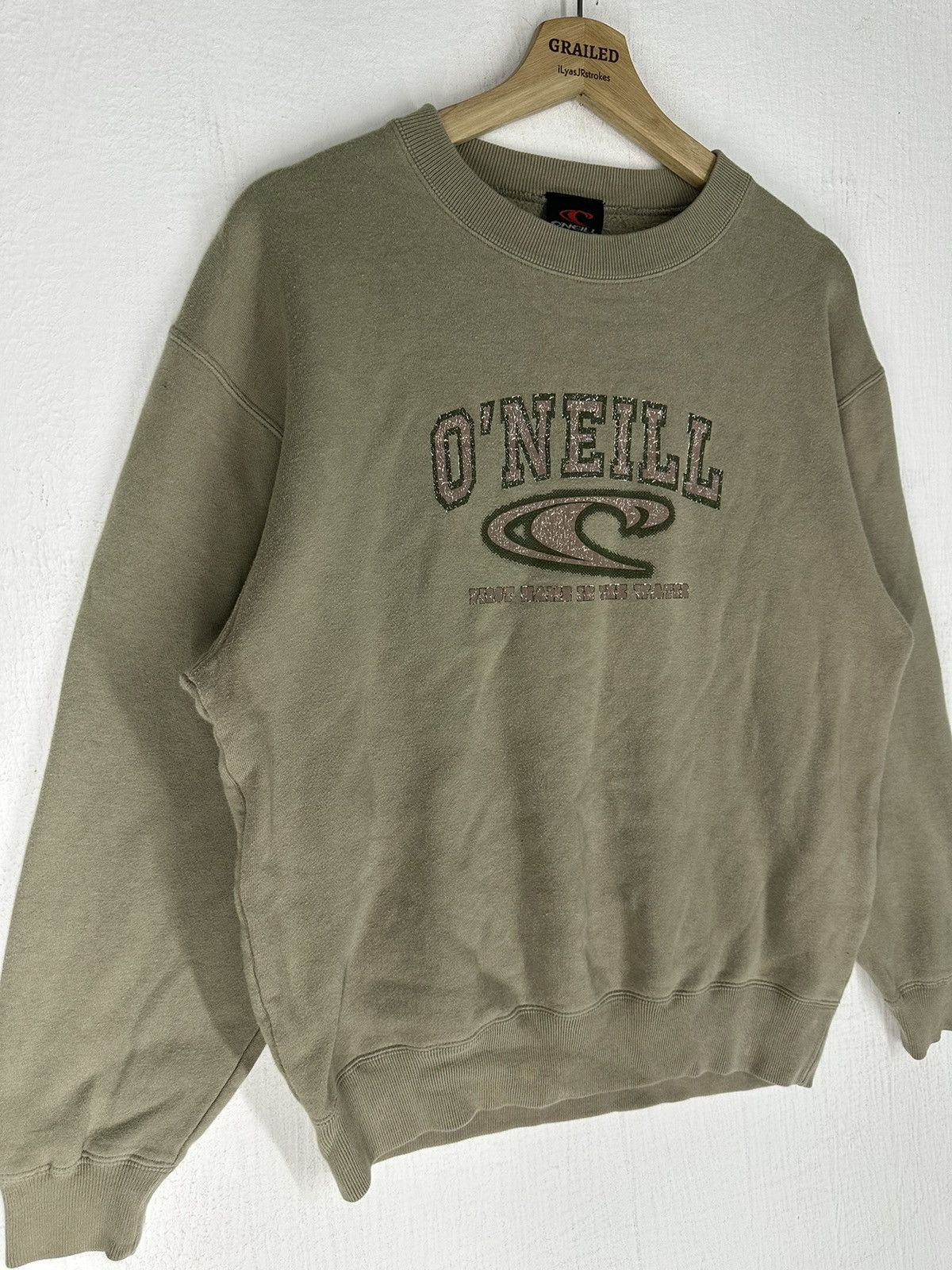O'Neill × Vintage Vintage O’neill Sweatshirt Size US M / EU 48-50 / 2 - 2 Thumbnail