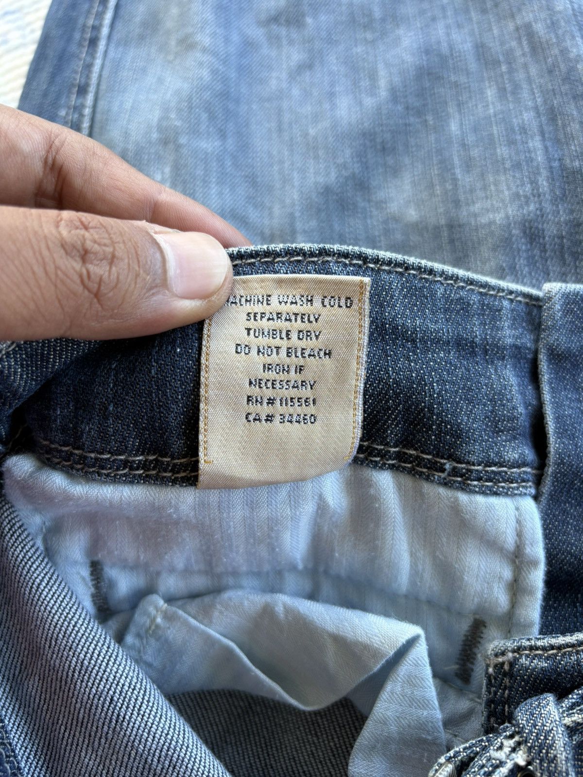 Other Seven For All Mankind Buckle Detail Bootcut Flare Rare Size US 29 - 19 Thumbnail