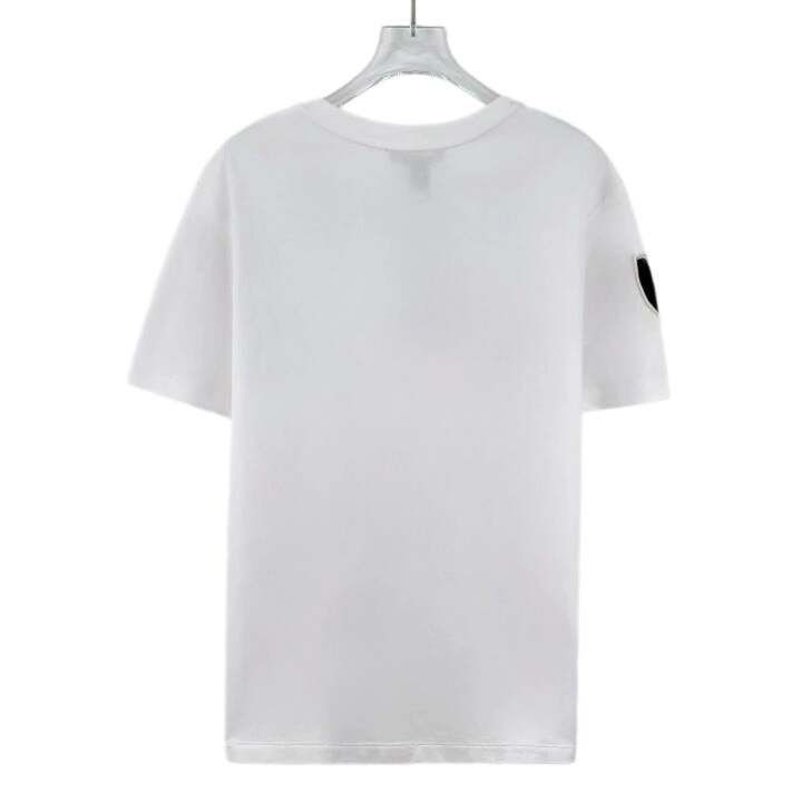 Louis Vuitton Louis Vuitton White Watch Badge Embroidered T-Shirt Size US M / EU 48-50 / 2 - 2 Thumbnail