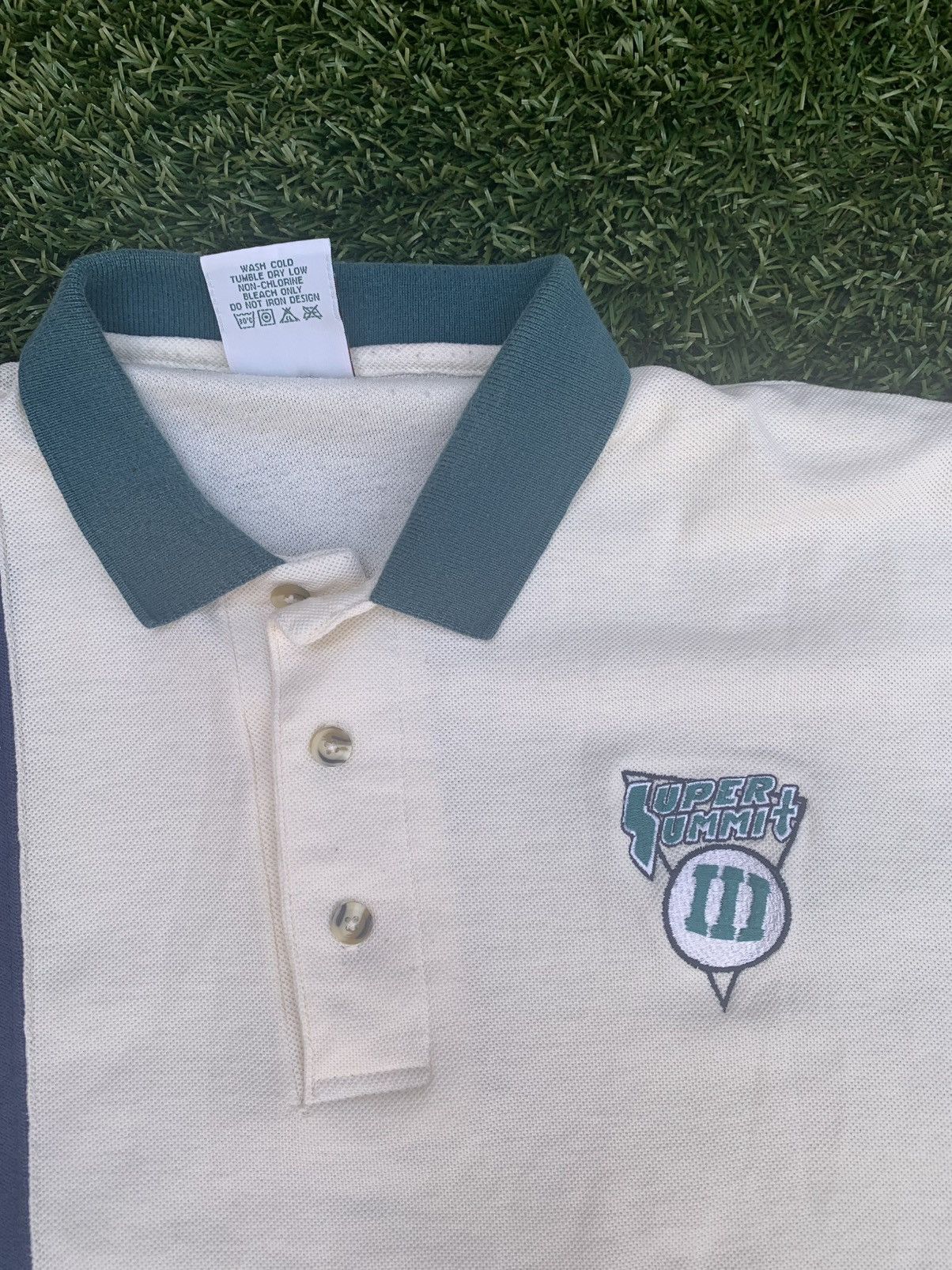 Vintage 90's Sports Polo Size US L / EU 52-54 / 3 - 2 Thumbnail