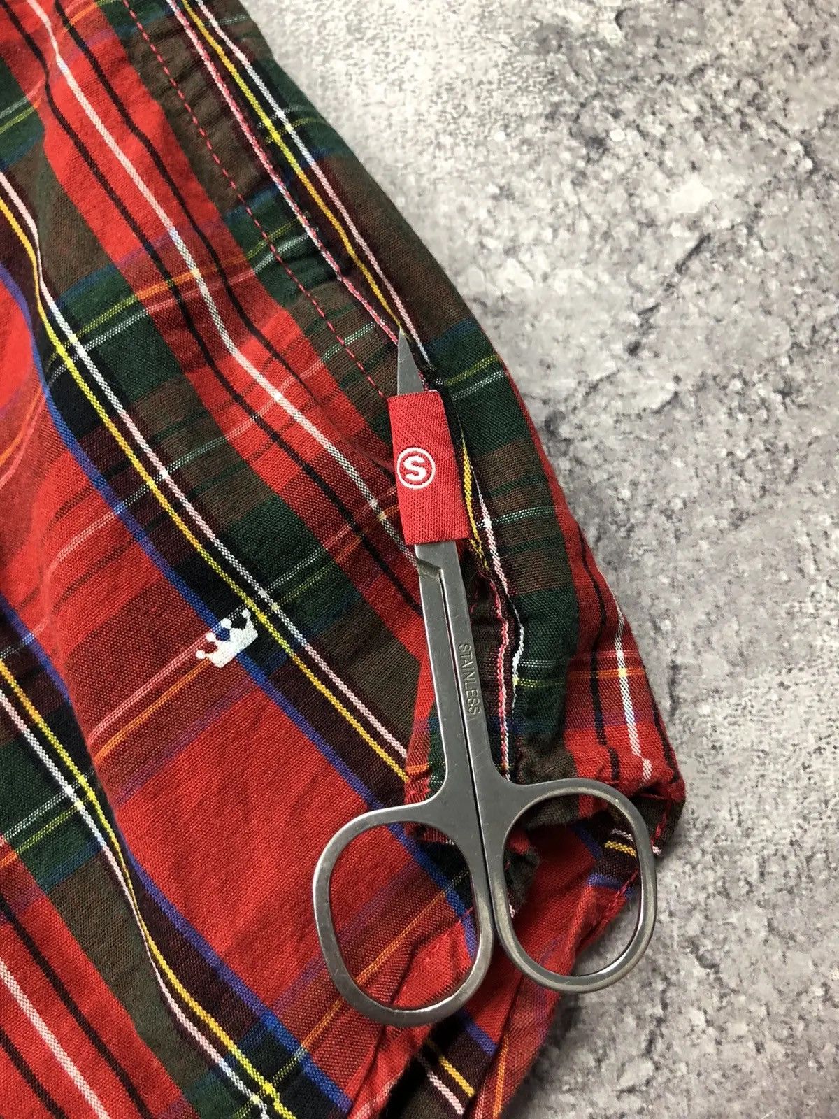 Stussy STUSSY Hype Checkered Monogram Crown Logo Streetwear Y2kRare Size US S / EU 44-46 / 1 - 9 Thumbnail
