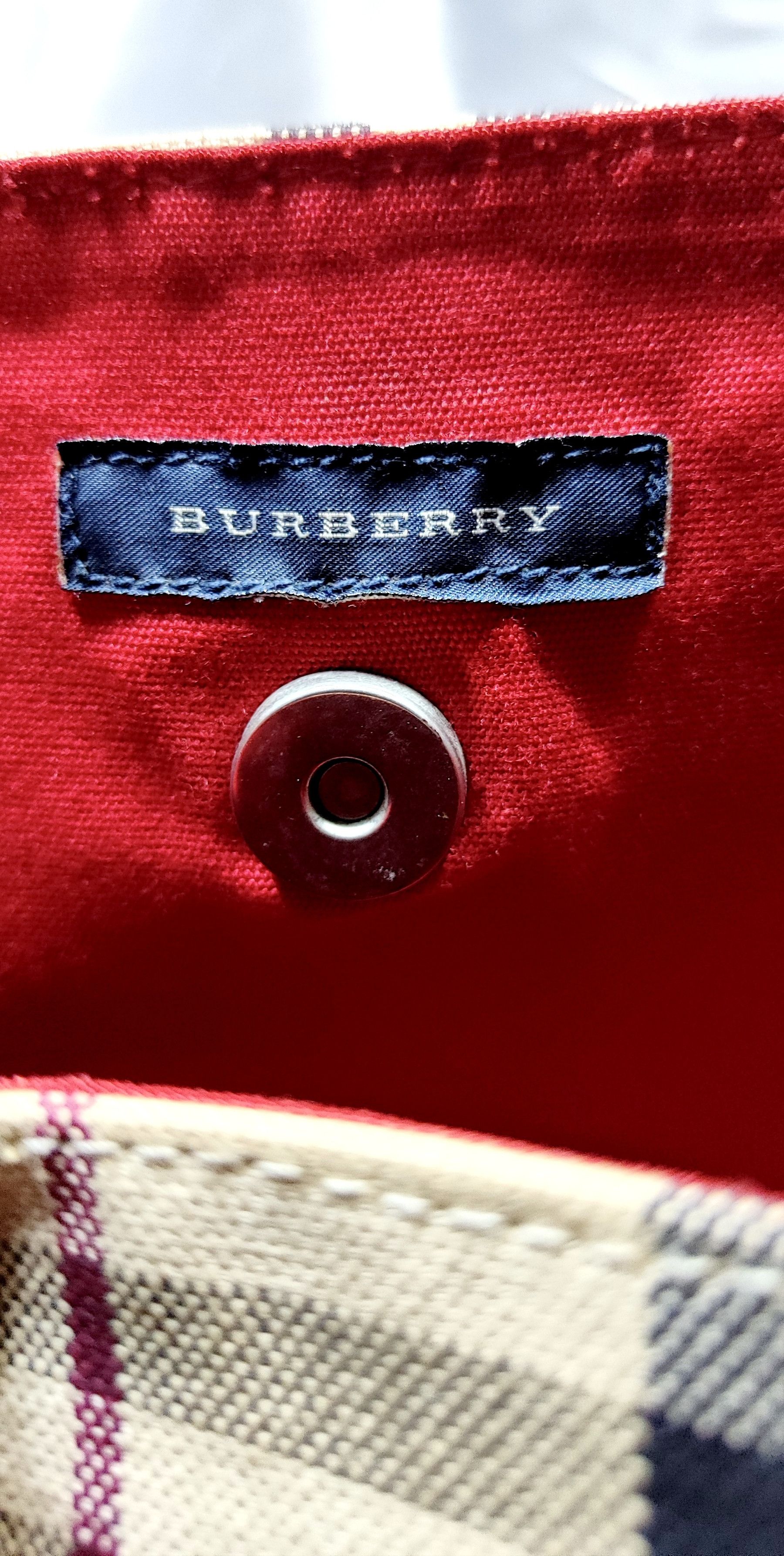 Burberry BURBERRY NOVA CHECK FEED RUBBER SISAL BOTTOM TOTE/HANDBAG Size ONE SIZE - 3 Thumbnail