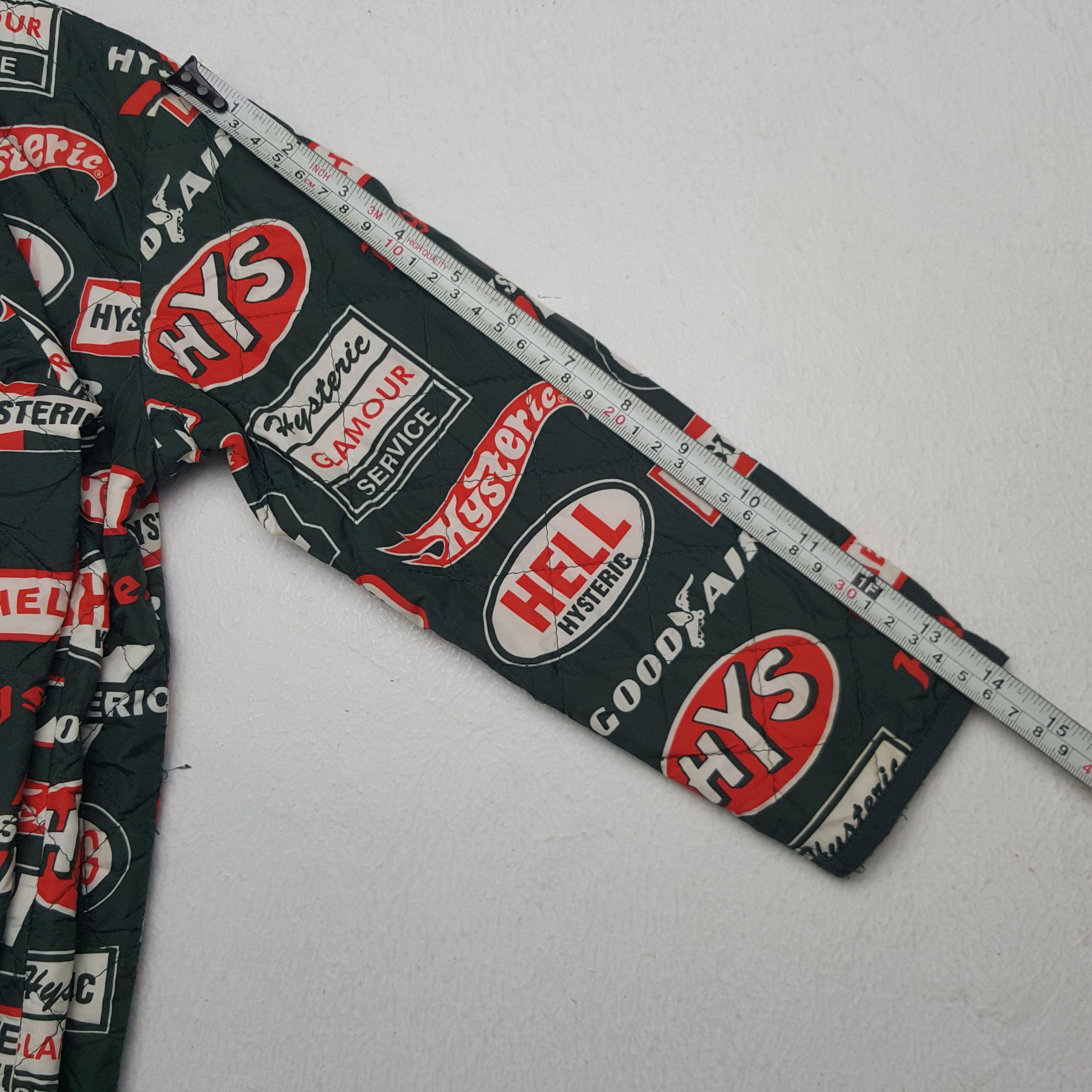 Hysteric Glamour × Japanese Brand × Vintage Vintage Hysteric Glamour Japanese Racing Art Kids Jacket Size US XXS / EU 40 - 7 Thumbnail