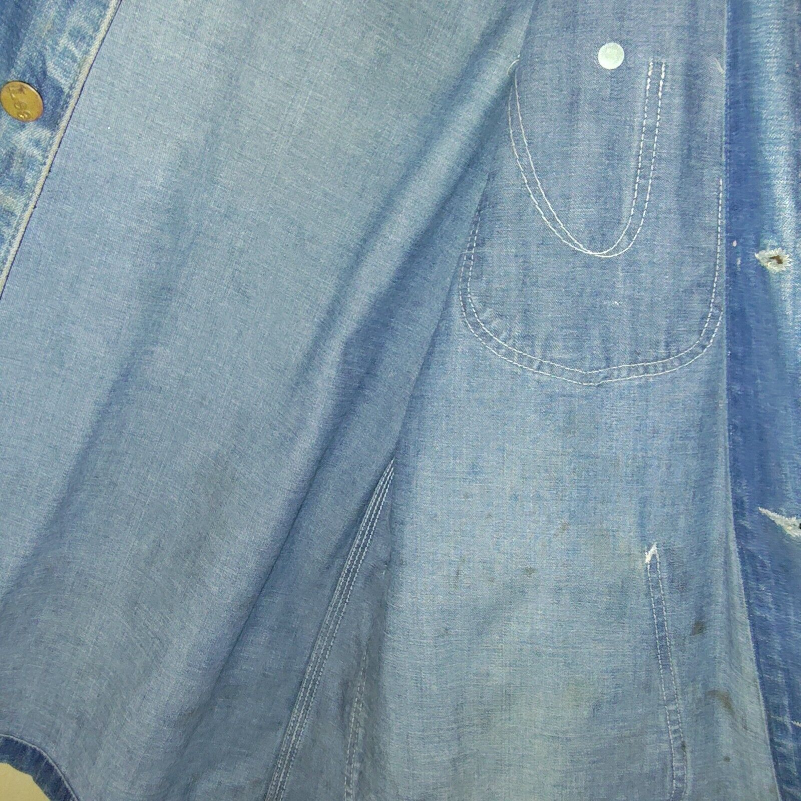 Lee Rare Lee 91-J vintage sanforized union denim chore 60 Size US L / EU 52-54 / 3 - 10 Thumbnail