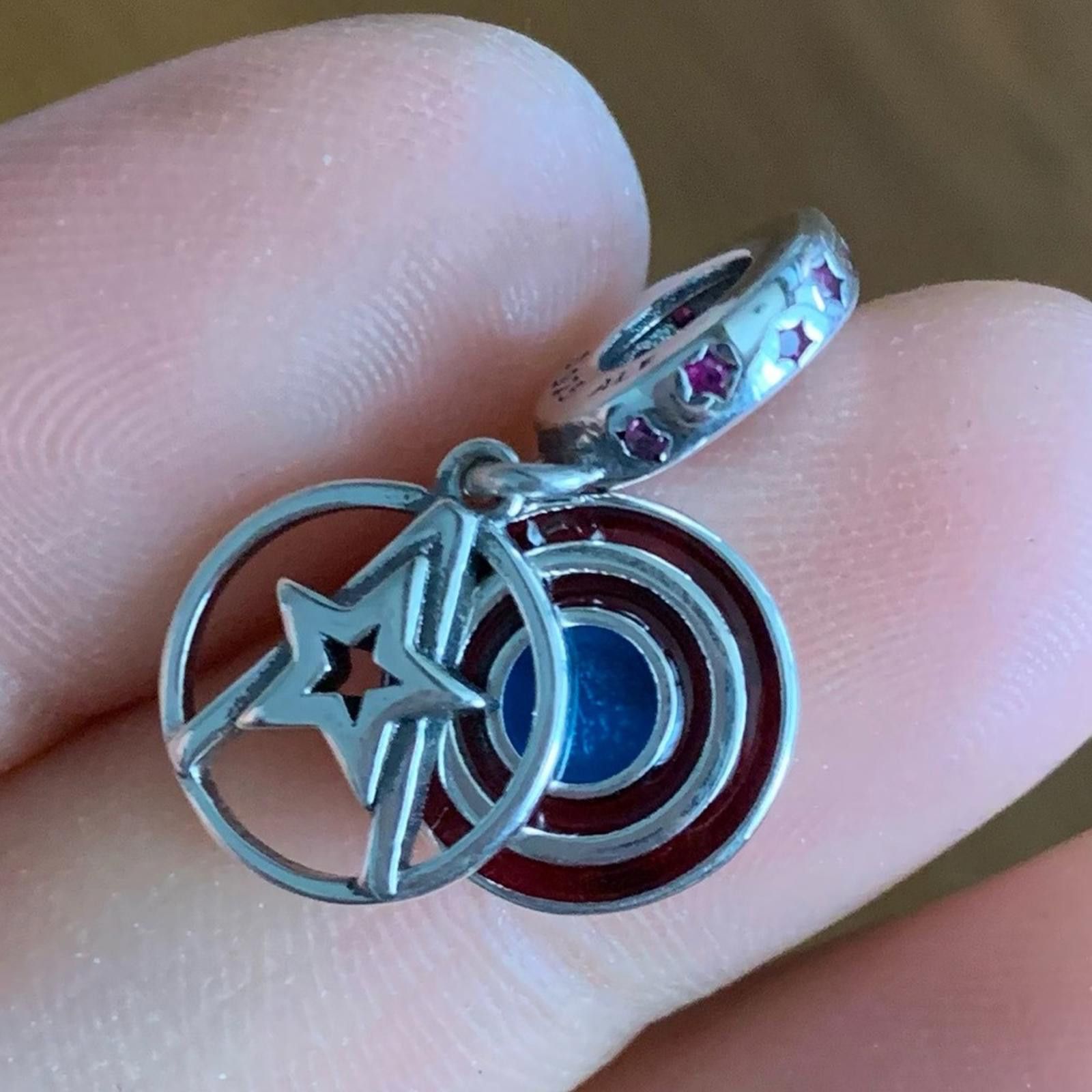 Other NWOT Wonder Woman Shield Dangle Charm Sterling Silver 925 Size ONE SIZE - 4 Thumbnail
