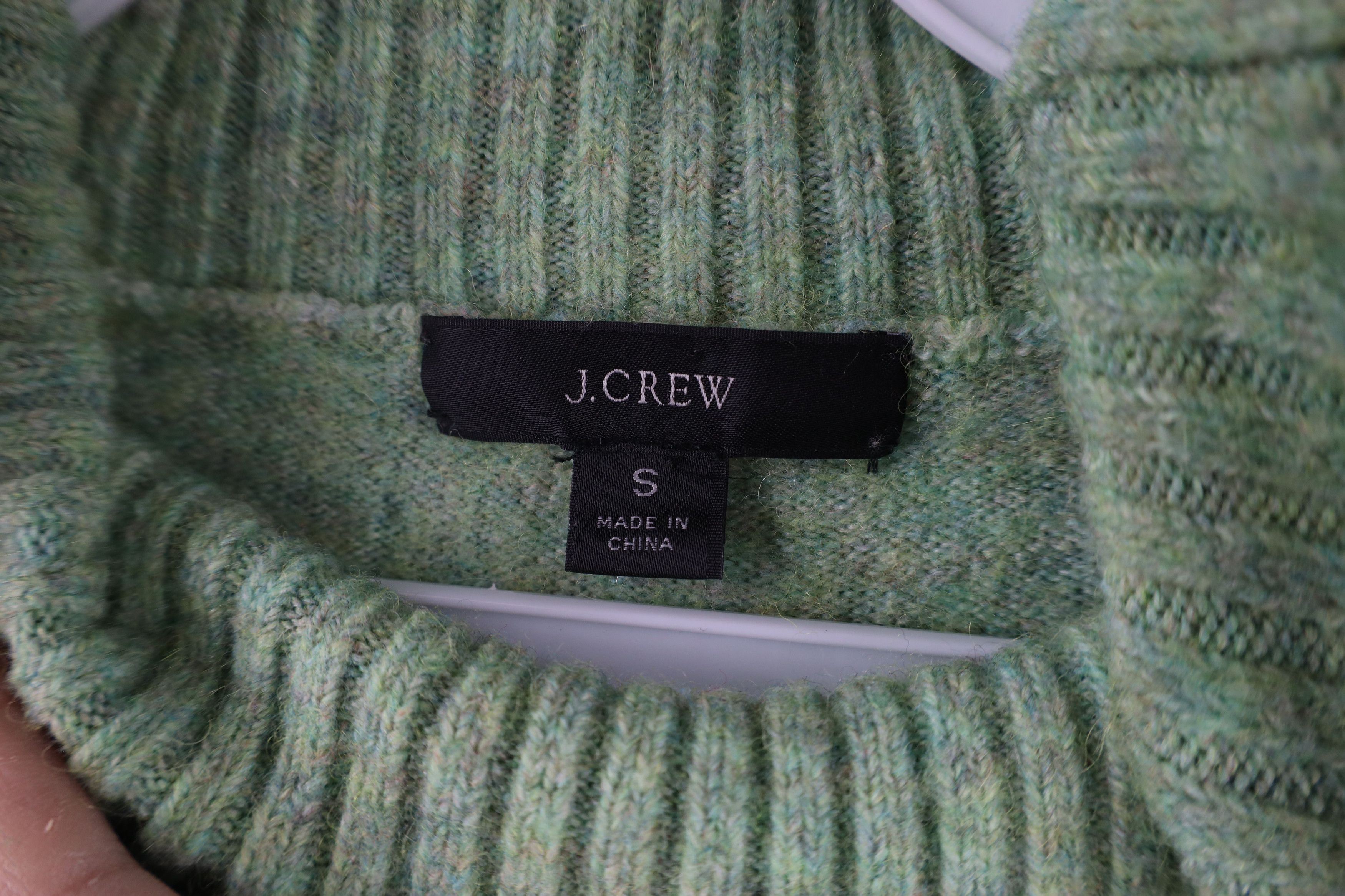 J.Crew × Vintage J Crew Blend Knit Tunic Turtleneck Sweater Rainbow Fleck Size S / US 4 / IT 40 - 4 Thumbnail
