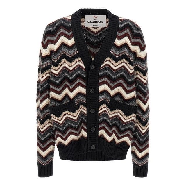 MISSONI Multicolor Wool Cardigan New & Authentic (Men's size