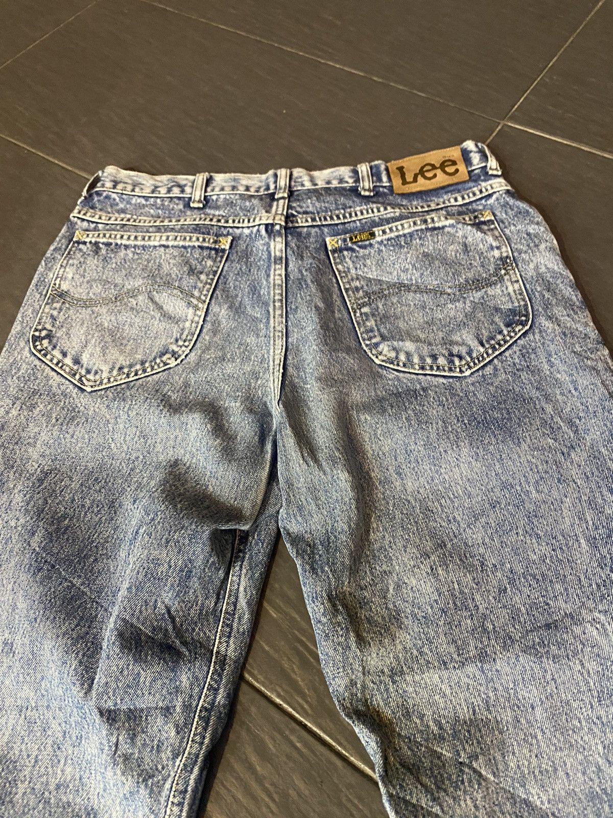Lee Lee Riders vintage acid wash Size US 33 - 4 Thumbnail