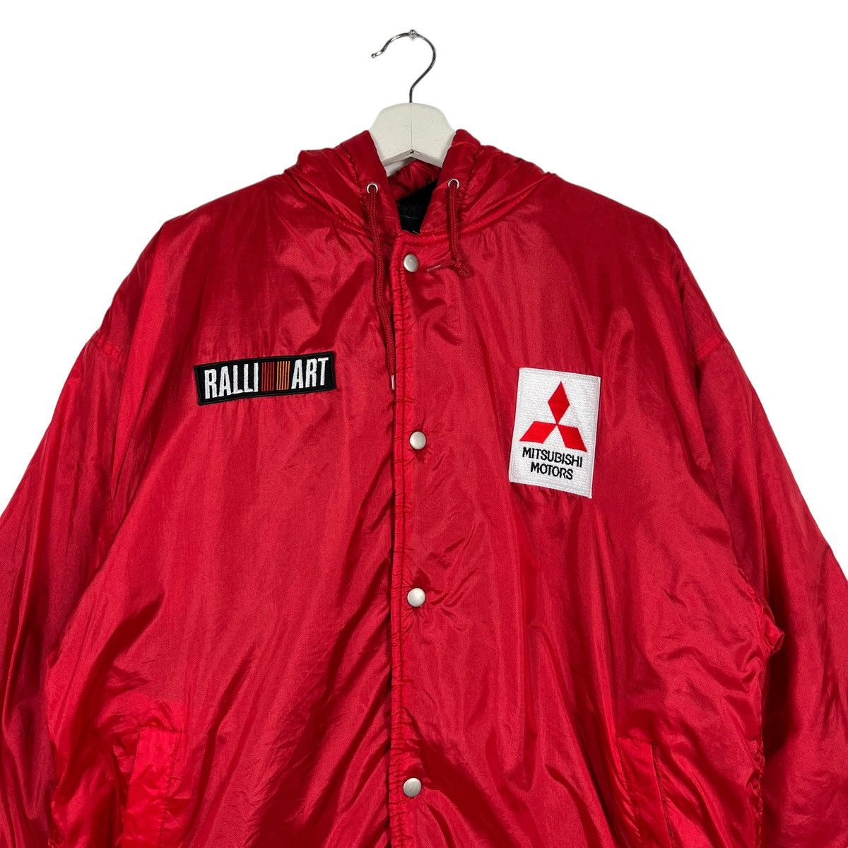 Japanese Brand 🔥 VINTAGE RALLI ART MITSUBISHI MOTORS RACING TEAM STAFF Size US L / EU 52-54 / 3 - 4 Thumbnail