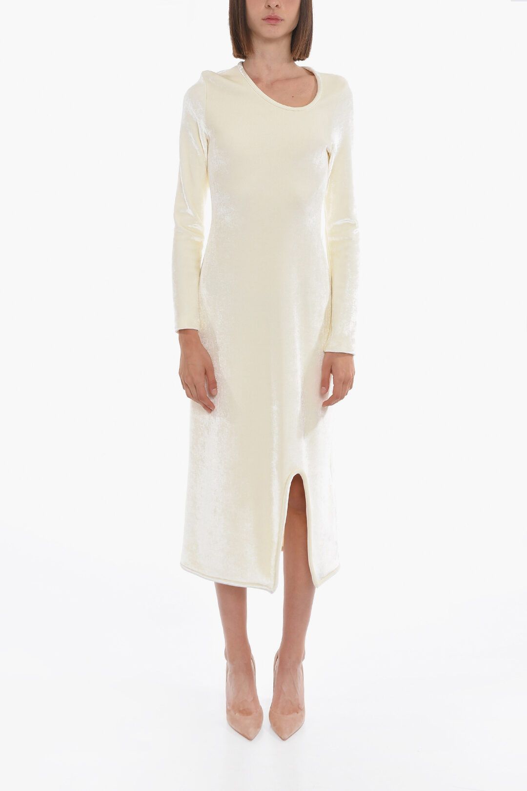 image of Jil Sander O1Dk11S0124 Long Dress In White, Women's (Size Medium)