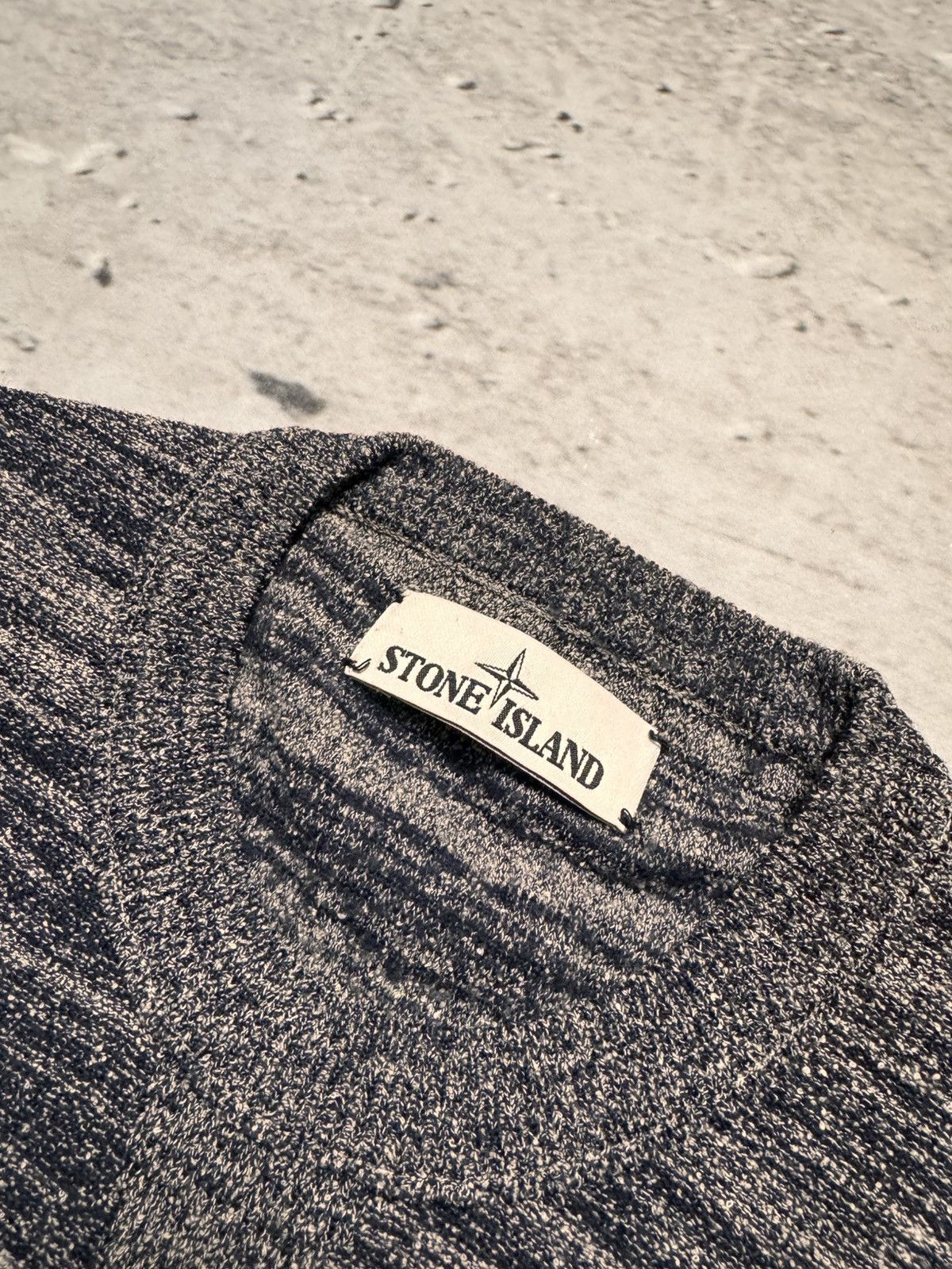 Stone Island × Vintage STONE ISLAND VINTAGE BASIC LOGO SWEATER Size US L / EU 52-54 / 3 - 7 Thumbnail
