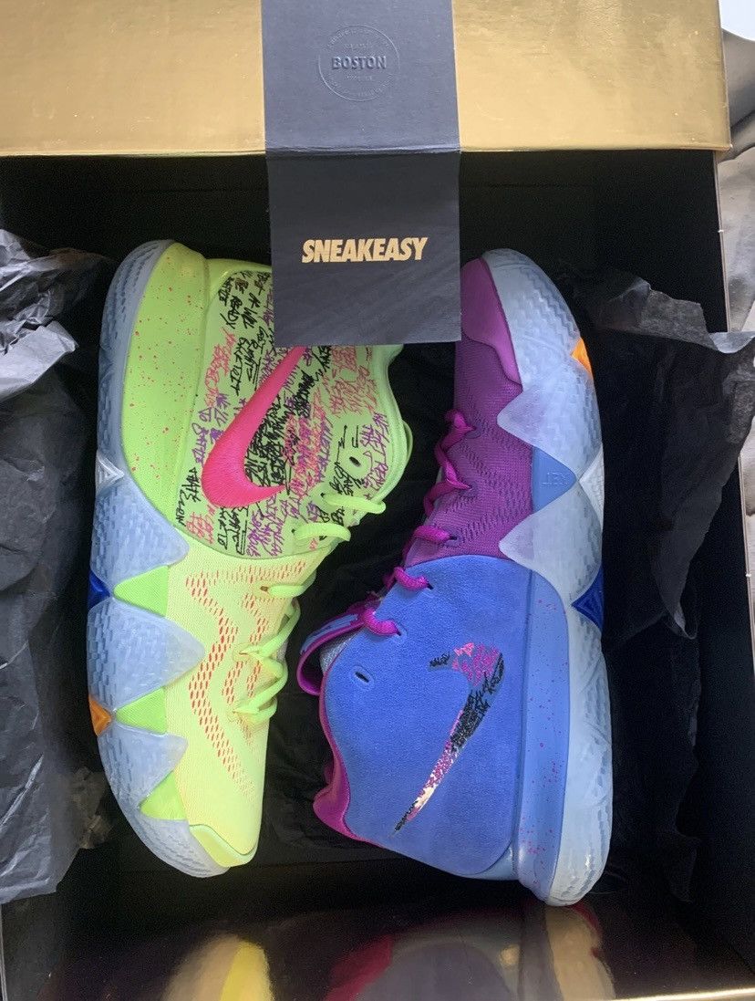 RARE GRAIL Nike Kyrie 4 Confetti SneakEasy Size 10.5